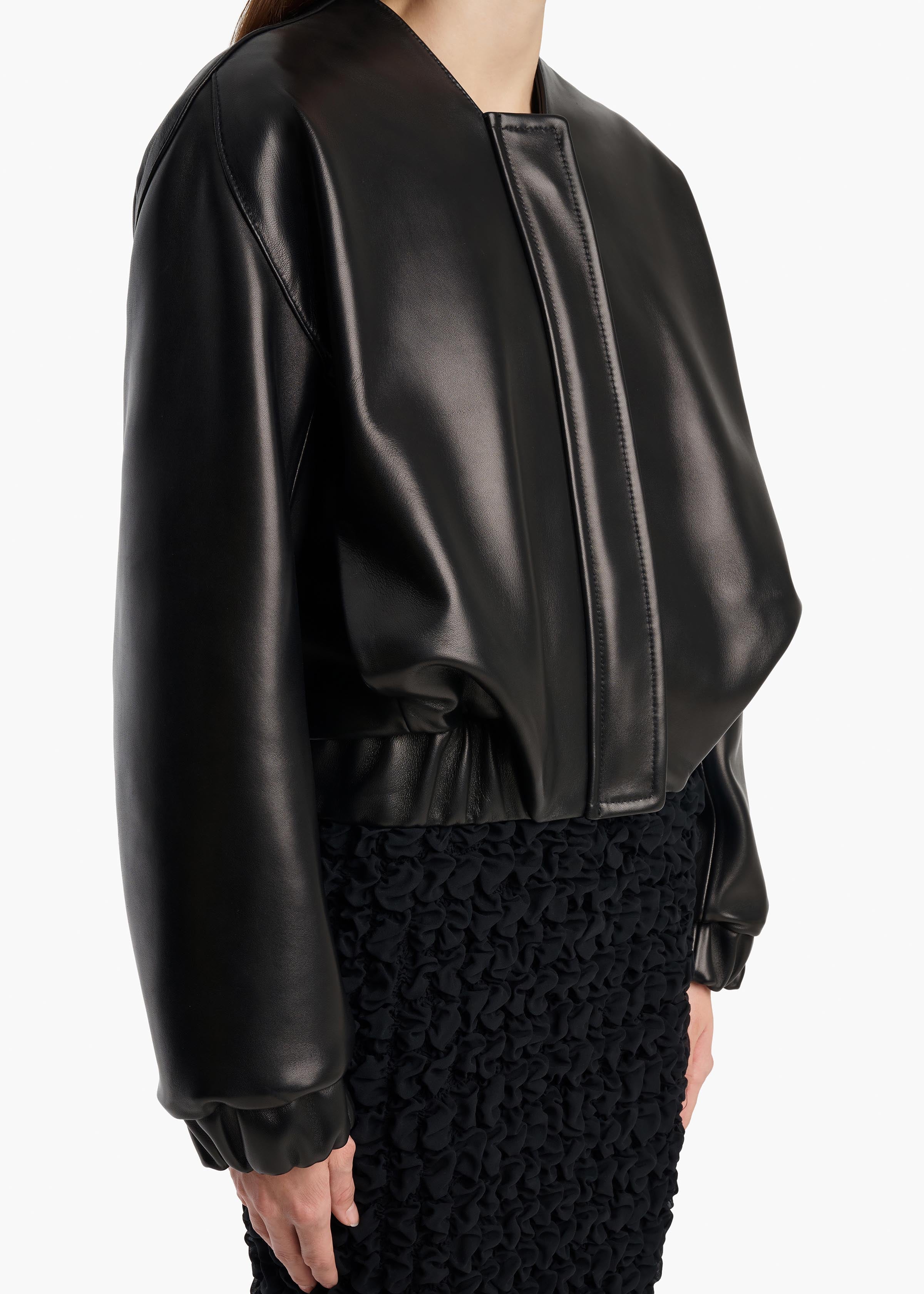 Cordan Jacket in Black Leather