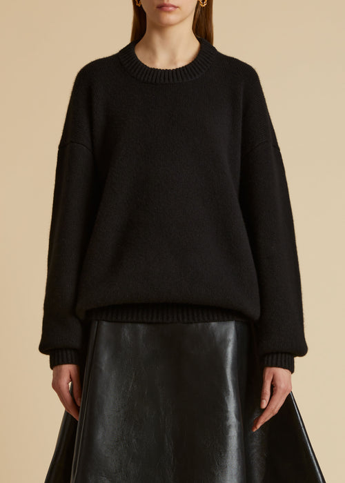 The Corso Sweater in Black
