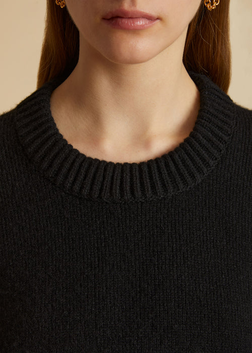 The Corso Sweater in Black