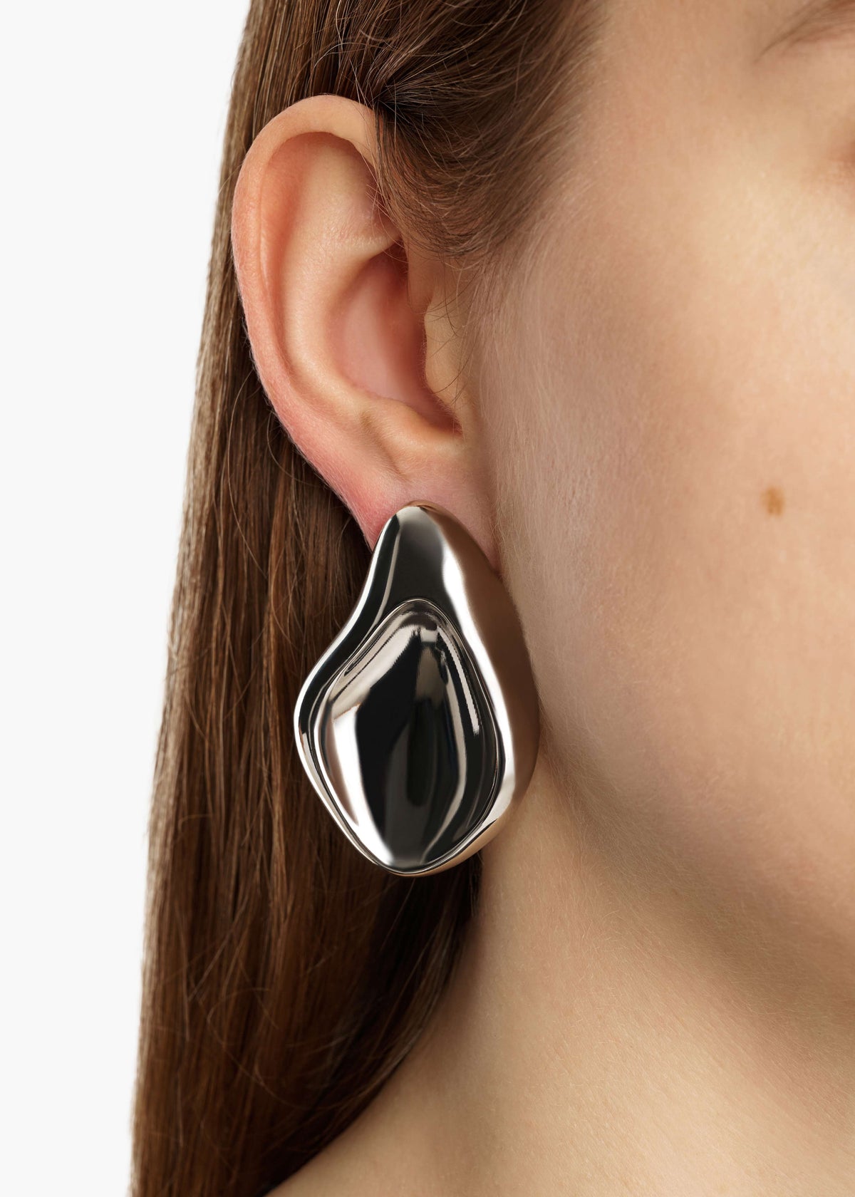 COVE EARRINGS SILVER SILVER 10267 007 126 E