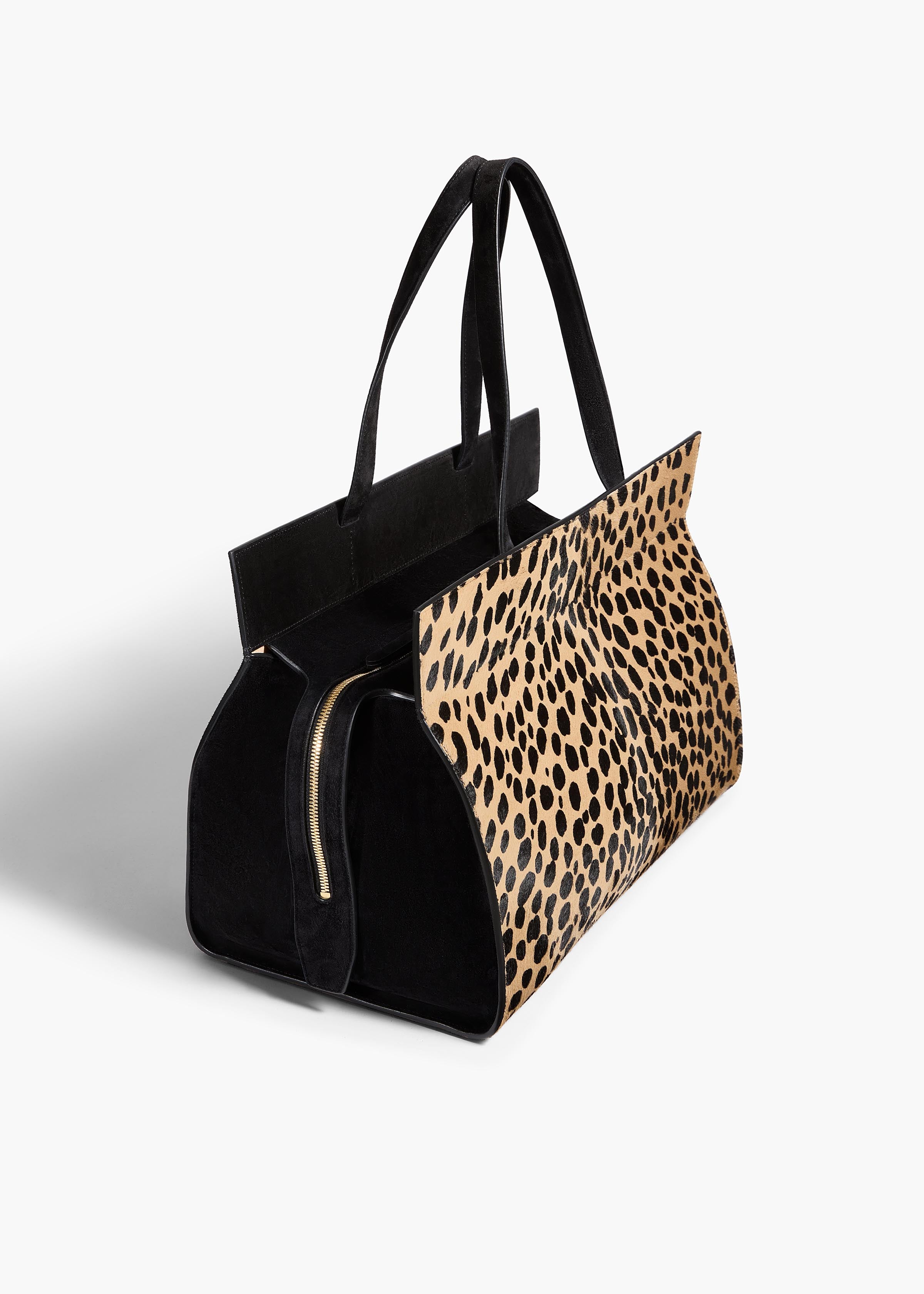 Crosby Bag in Hyena Print Haircalf