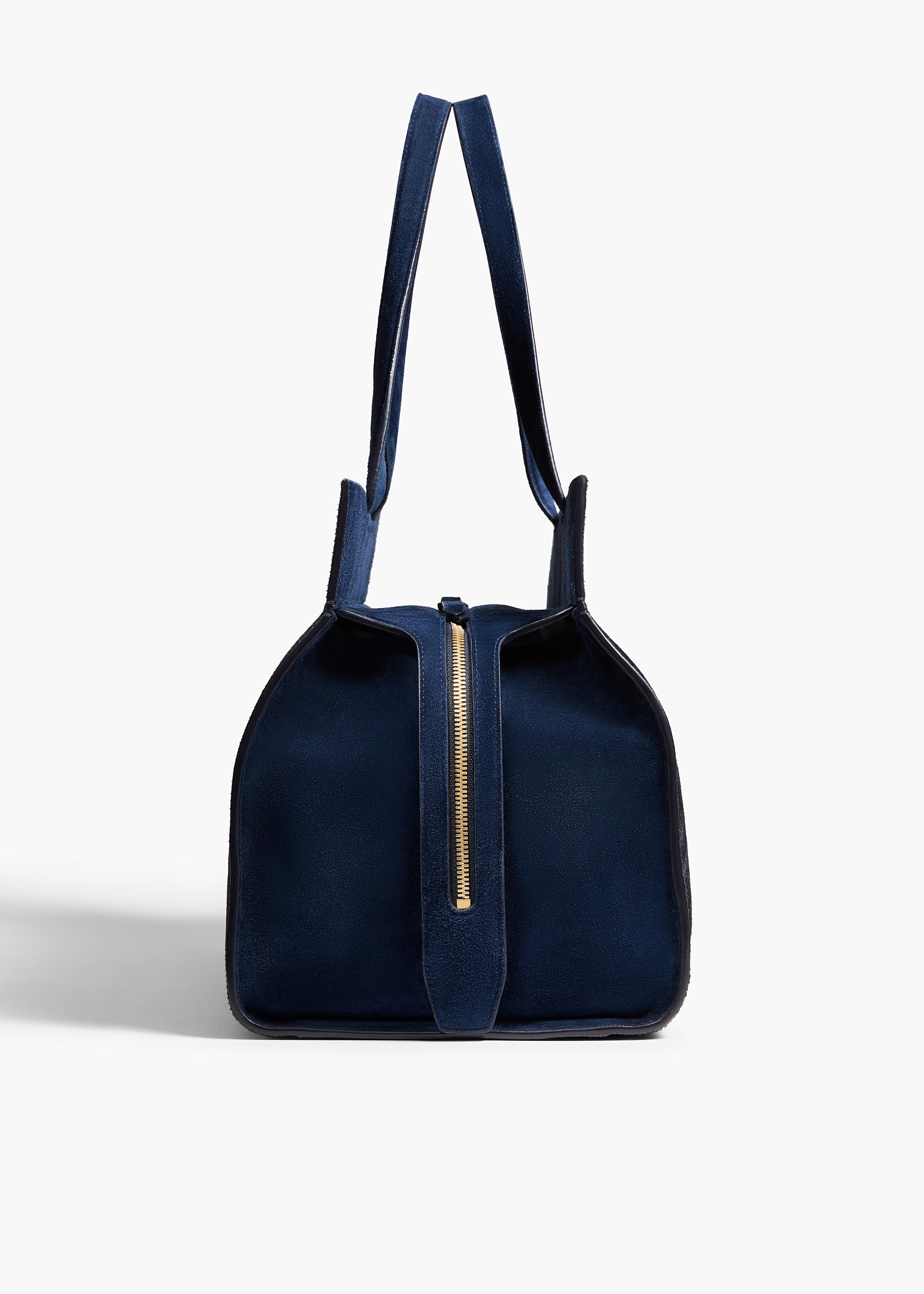 Crosby Bag in Midnight Haircalf and Suede – KHAITE