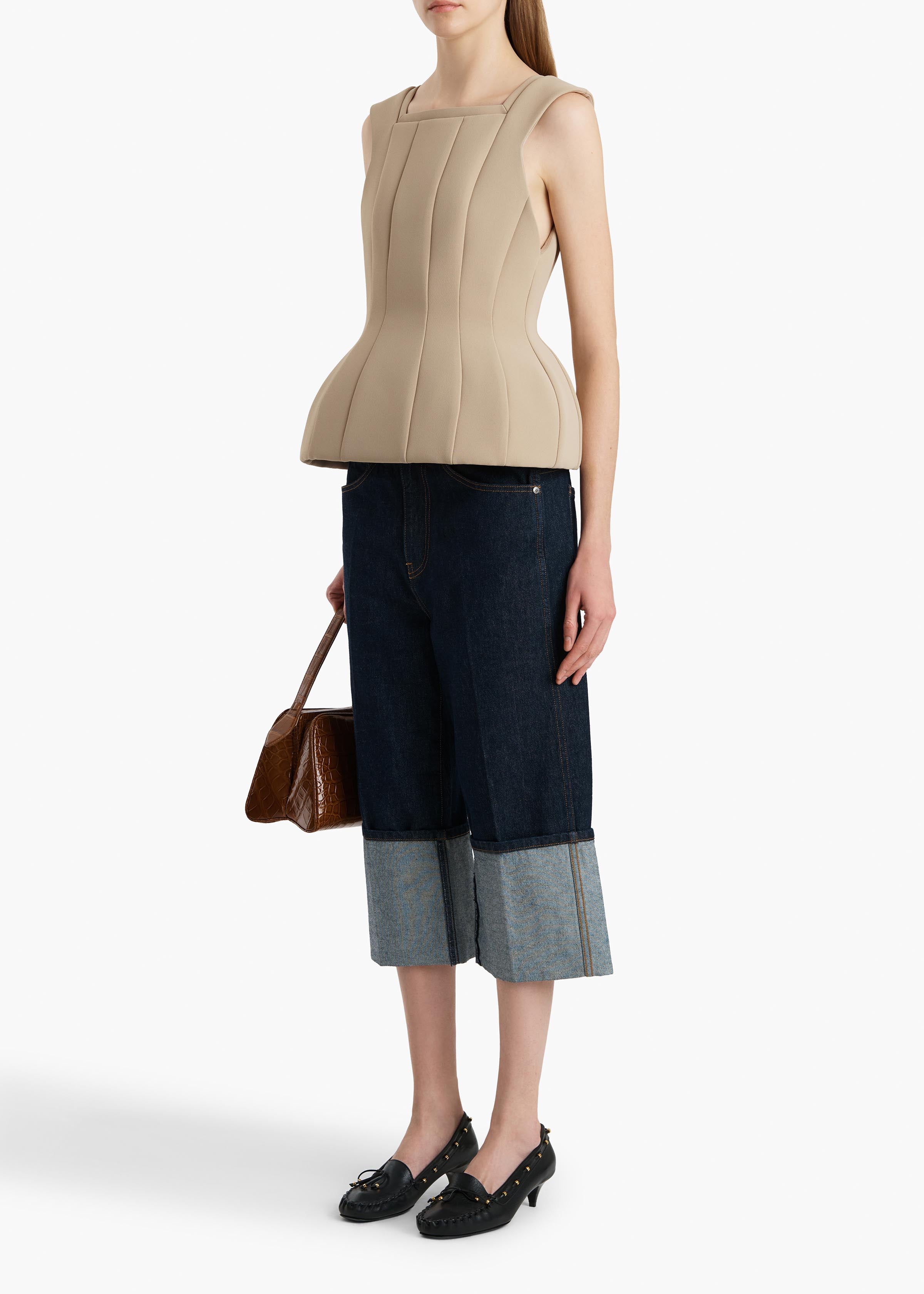 Dani Top in Tea Stain