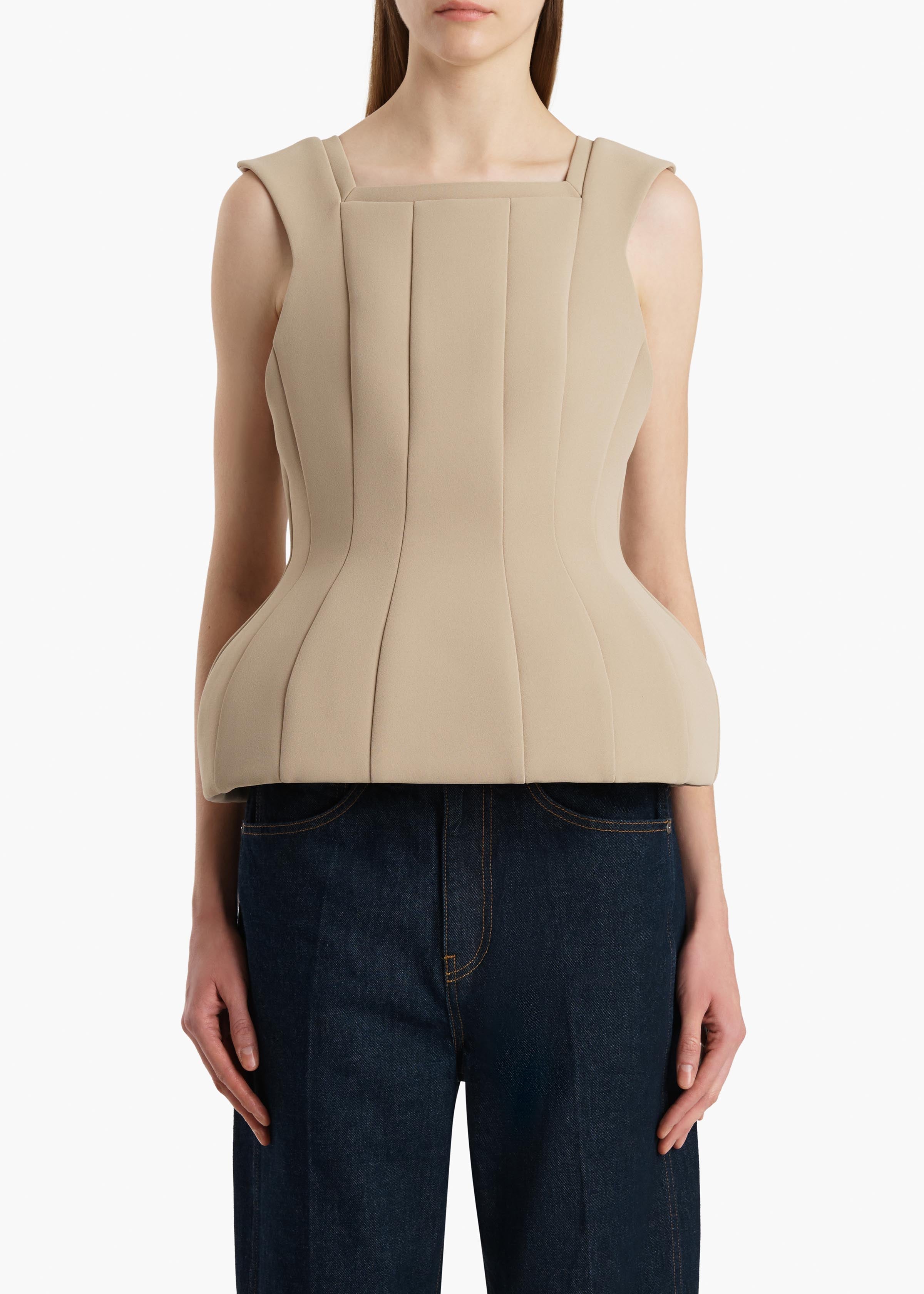 Dani Top in Tea Stain