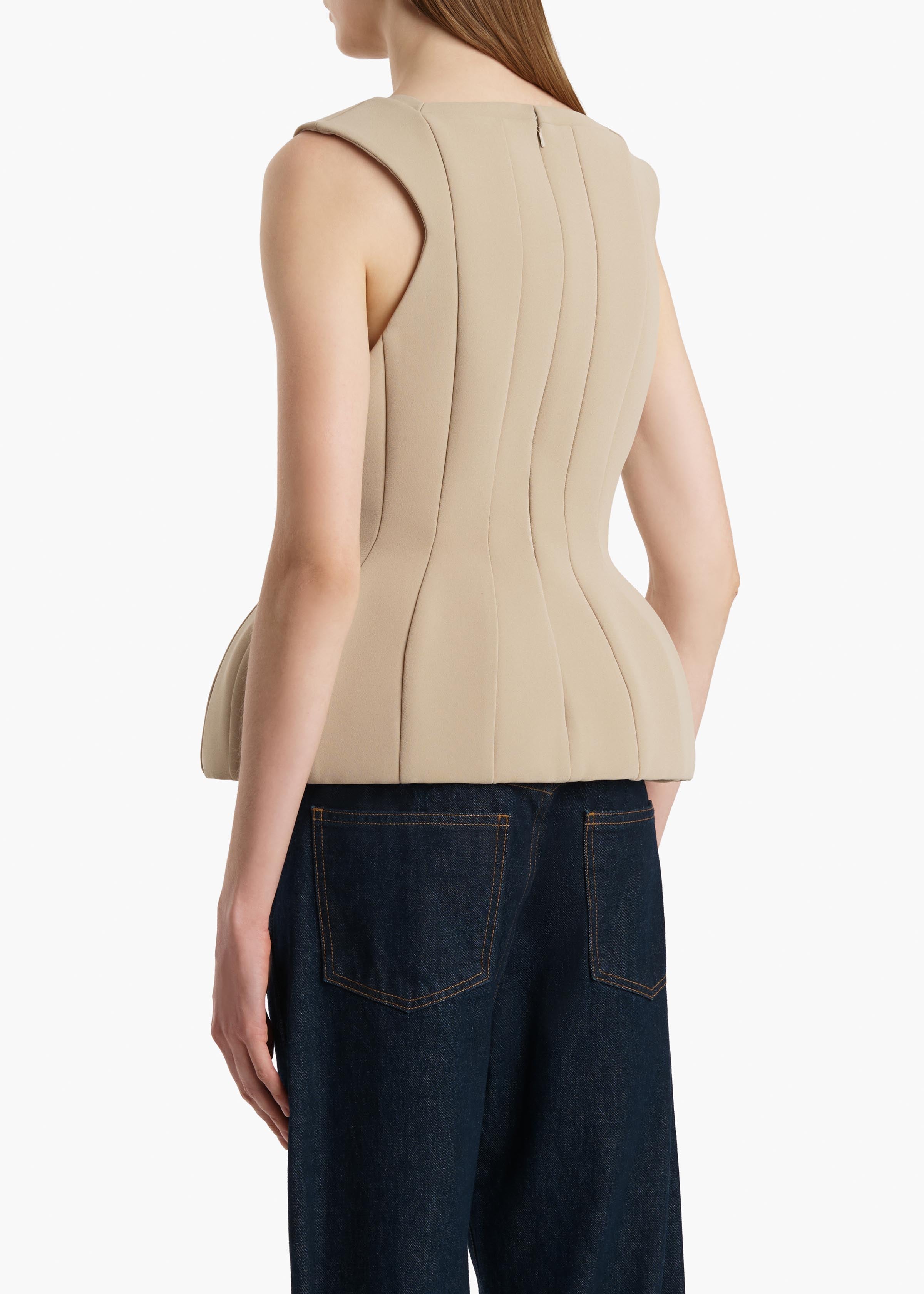 Dani Top in Tea Stain