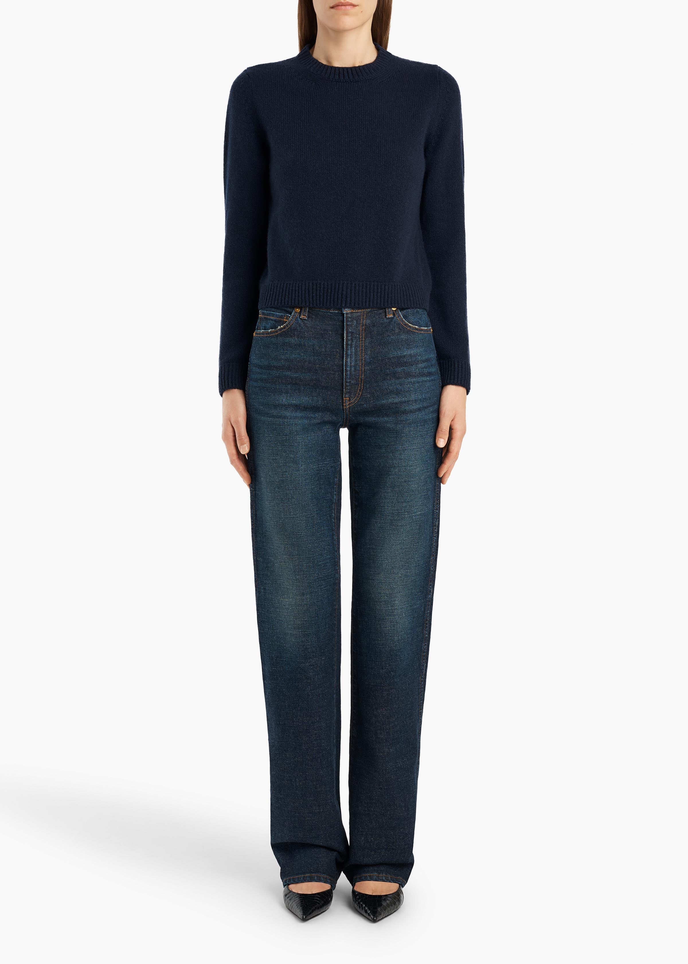 KHAITE  - Danielle Stretch Jean in Lansing