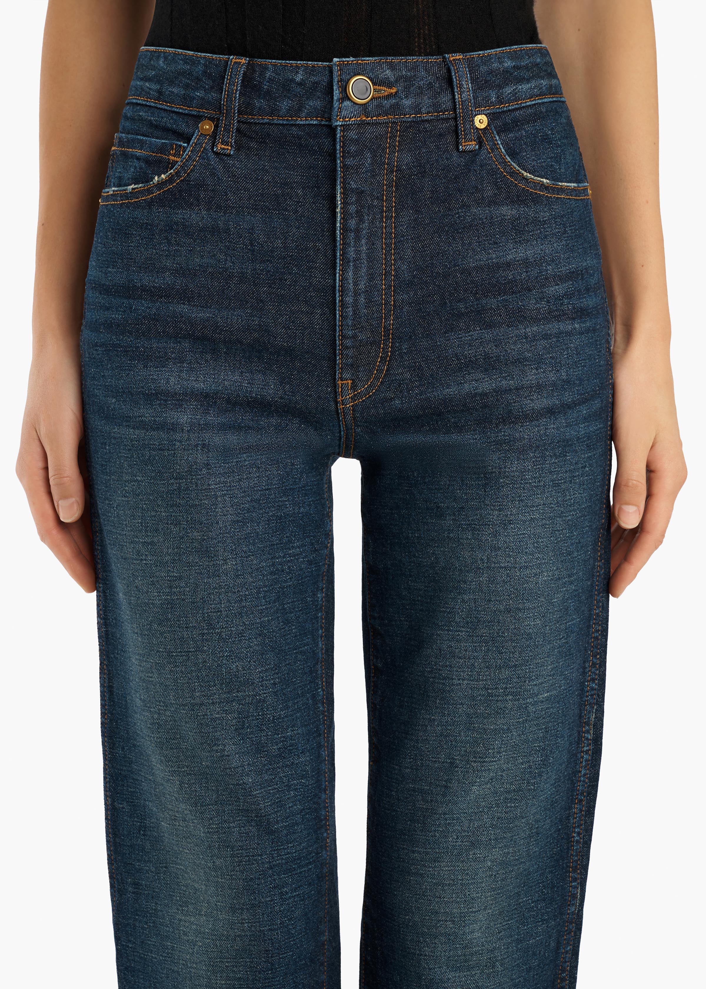 KHAITE  - Danielle Stretch Jean in Lansing