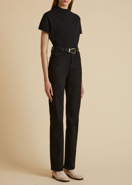 The Danielle Stretch Jean in Wilcox - 24 / WILCOX STRETCH / 98%COTTON/2%POLYURETHANE