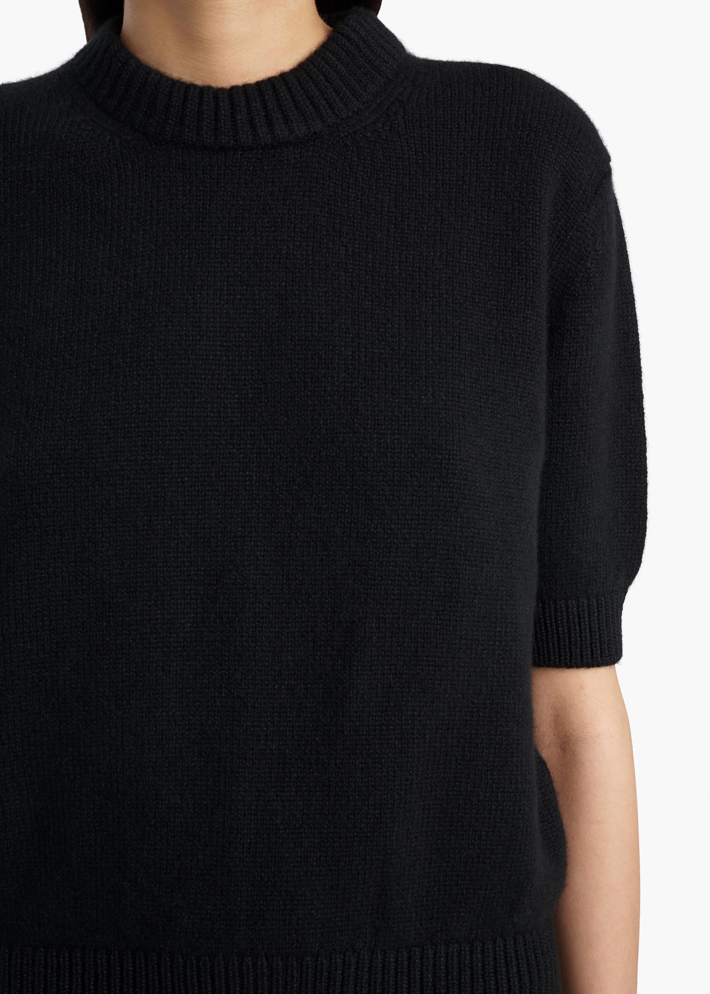 KHAITE  - Davin Sweater in Black