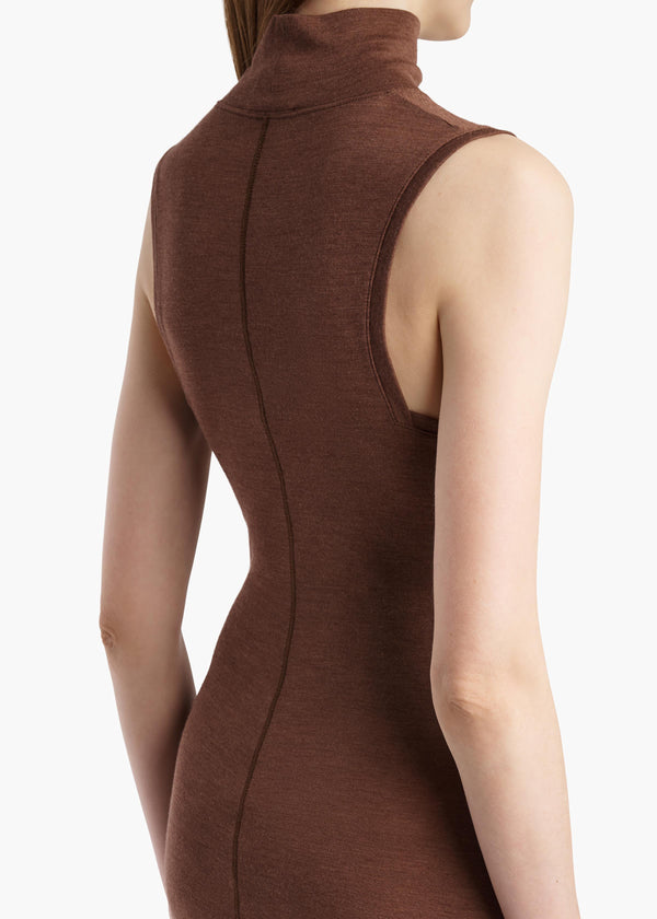 DEMI DRESS CHESTNUT 18329592 934 E