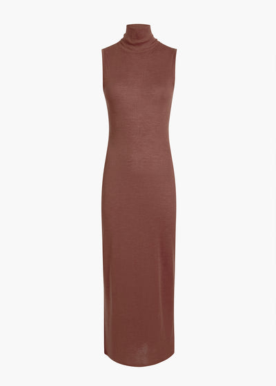 DEMI DRESS CHESTNUT 18329592 934 GHOST