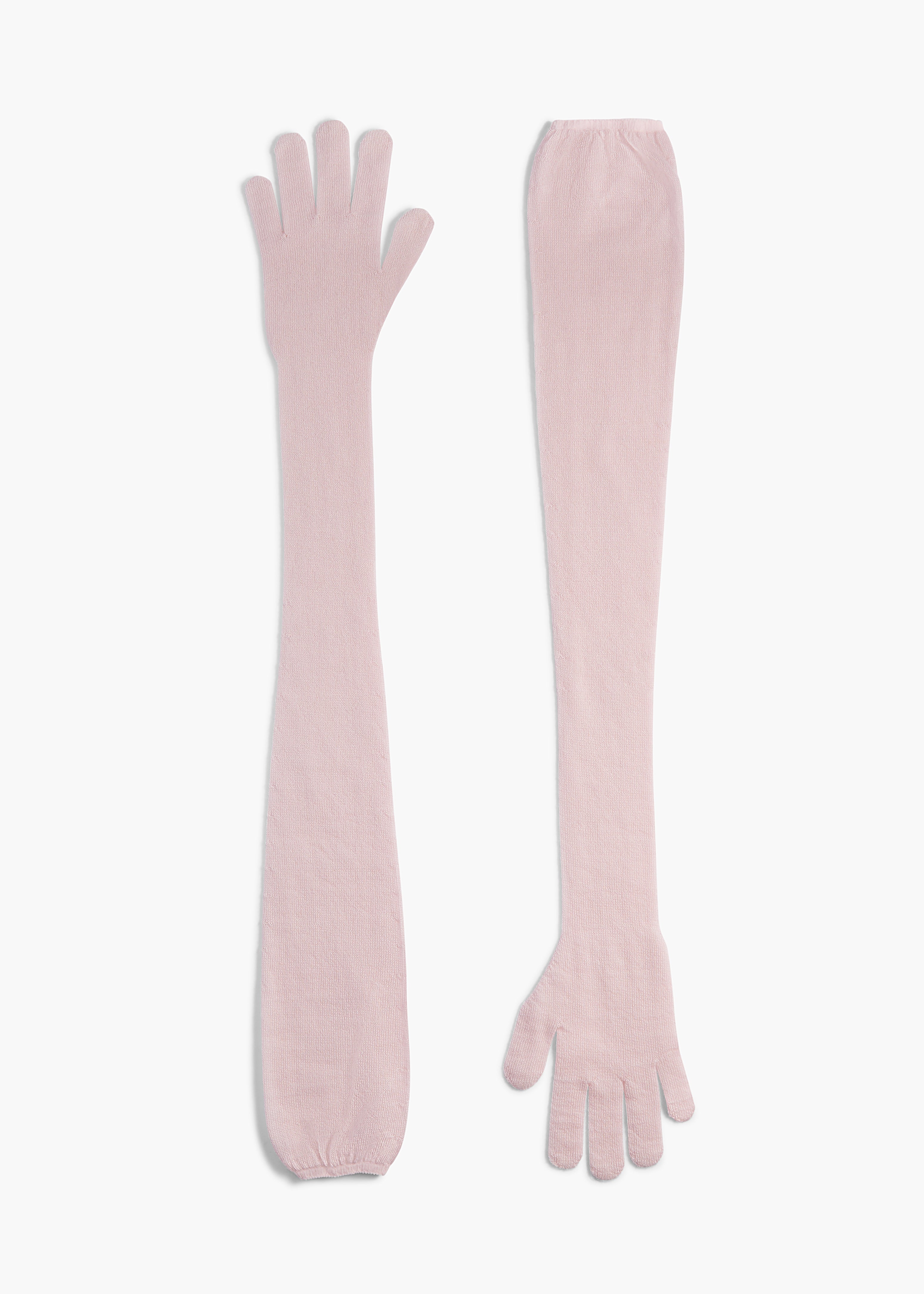 Dijon Glove in Blush FLAT VIEW