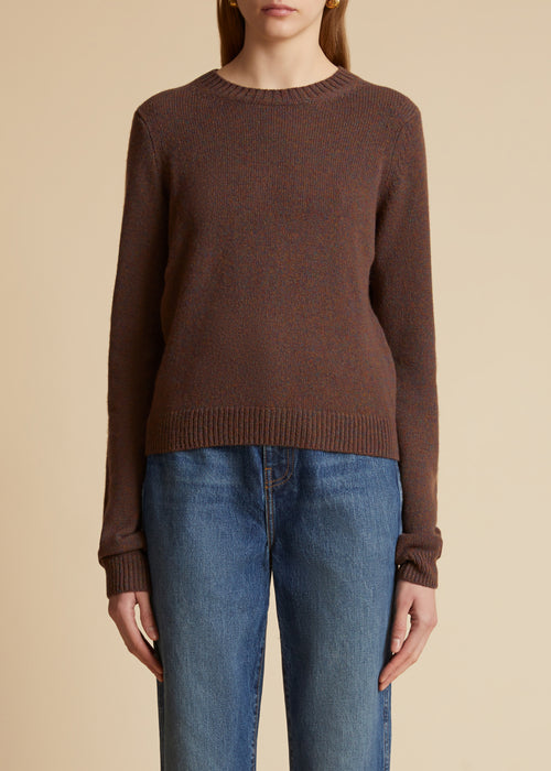 The Diletta Sweater in Umber