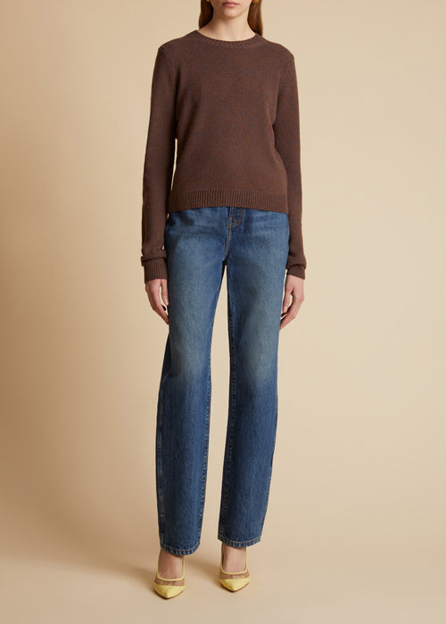 The Diletta Sweater in Umber