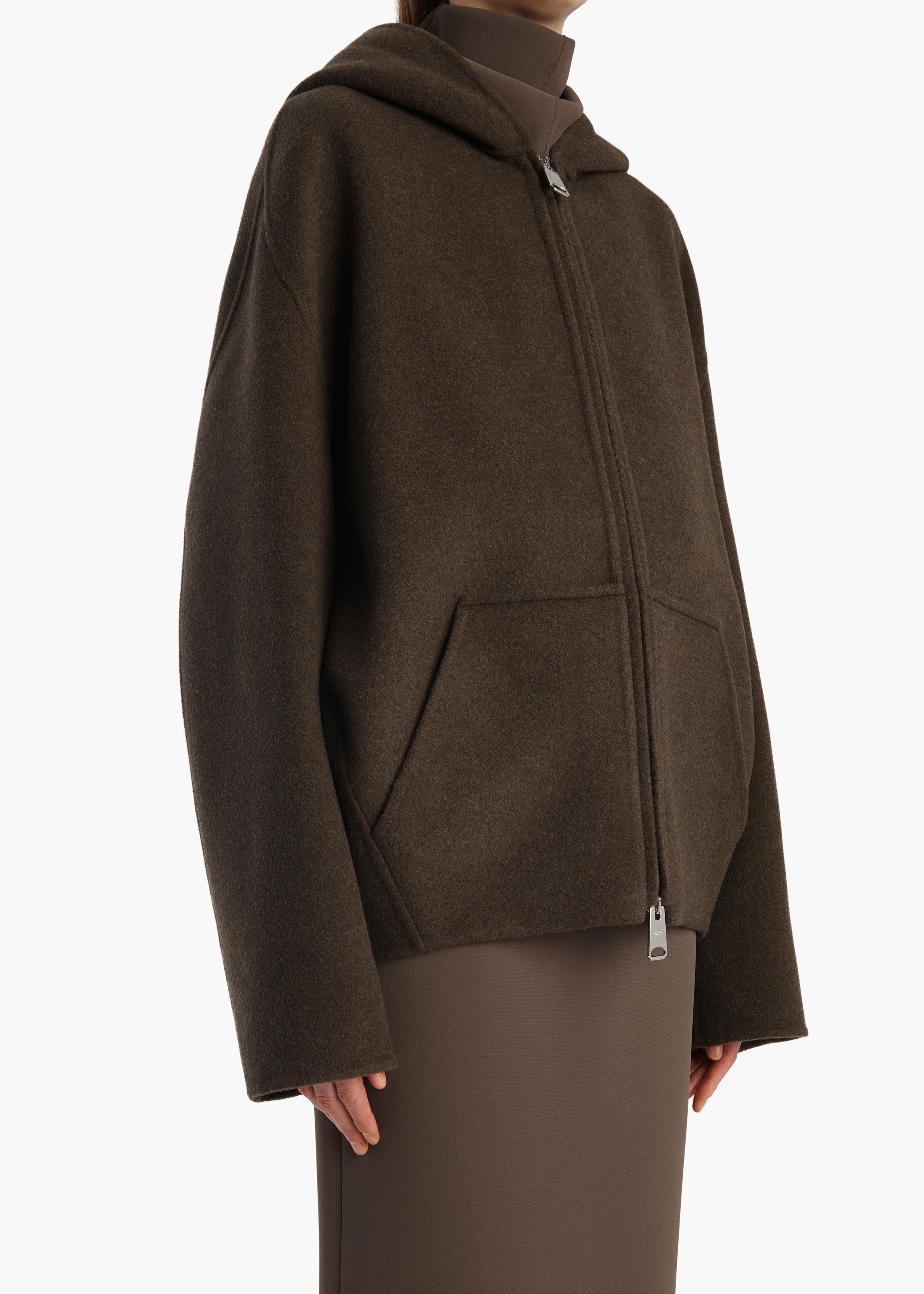 Dolem Jacket in Army Melange
