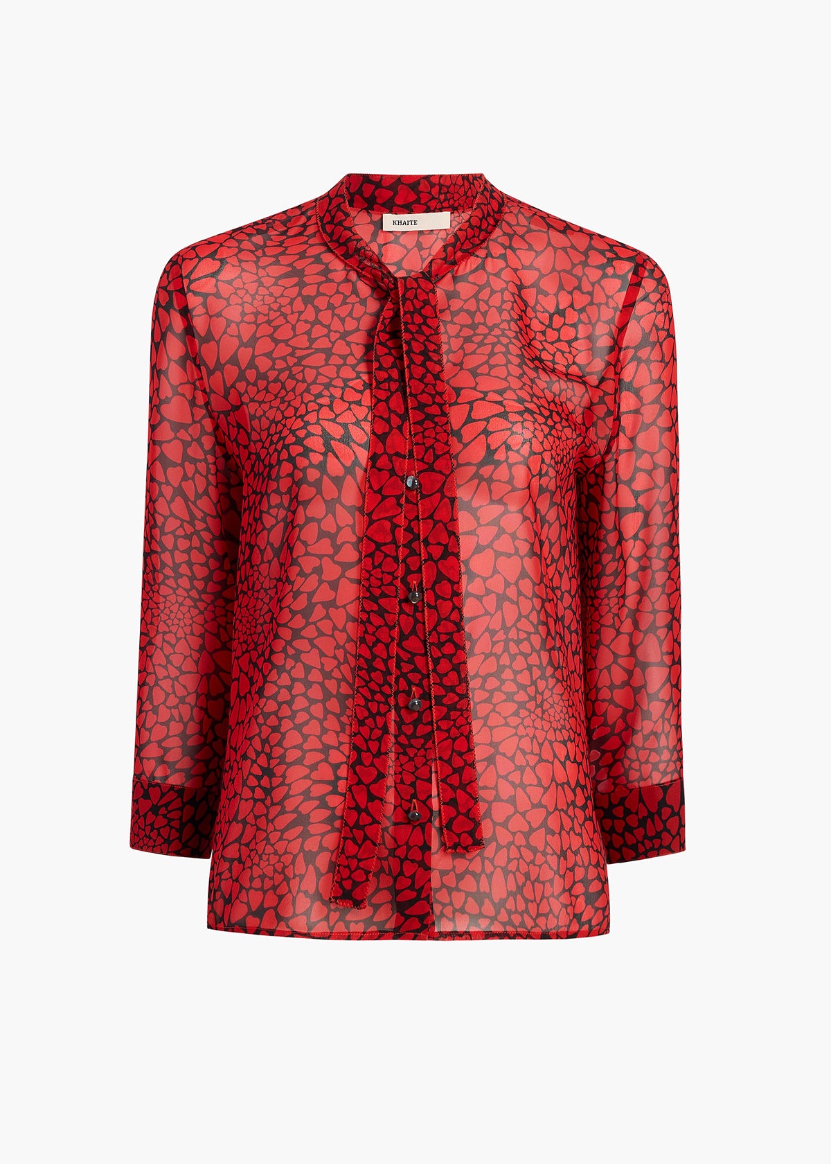 DOLLY TOP BLACK RED 25583377 369 GHOST