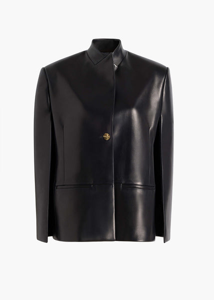 Dolso Jacket in Black Leather – KHAITE