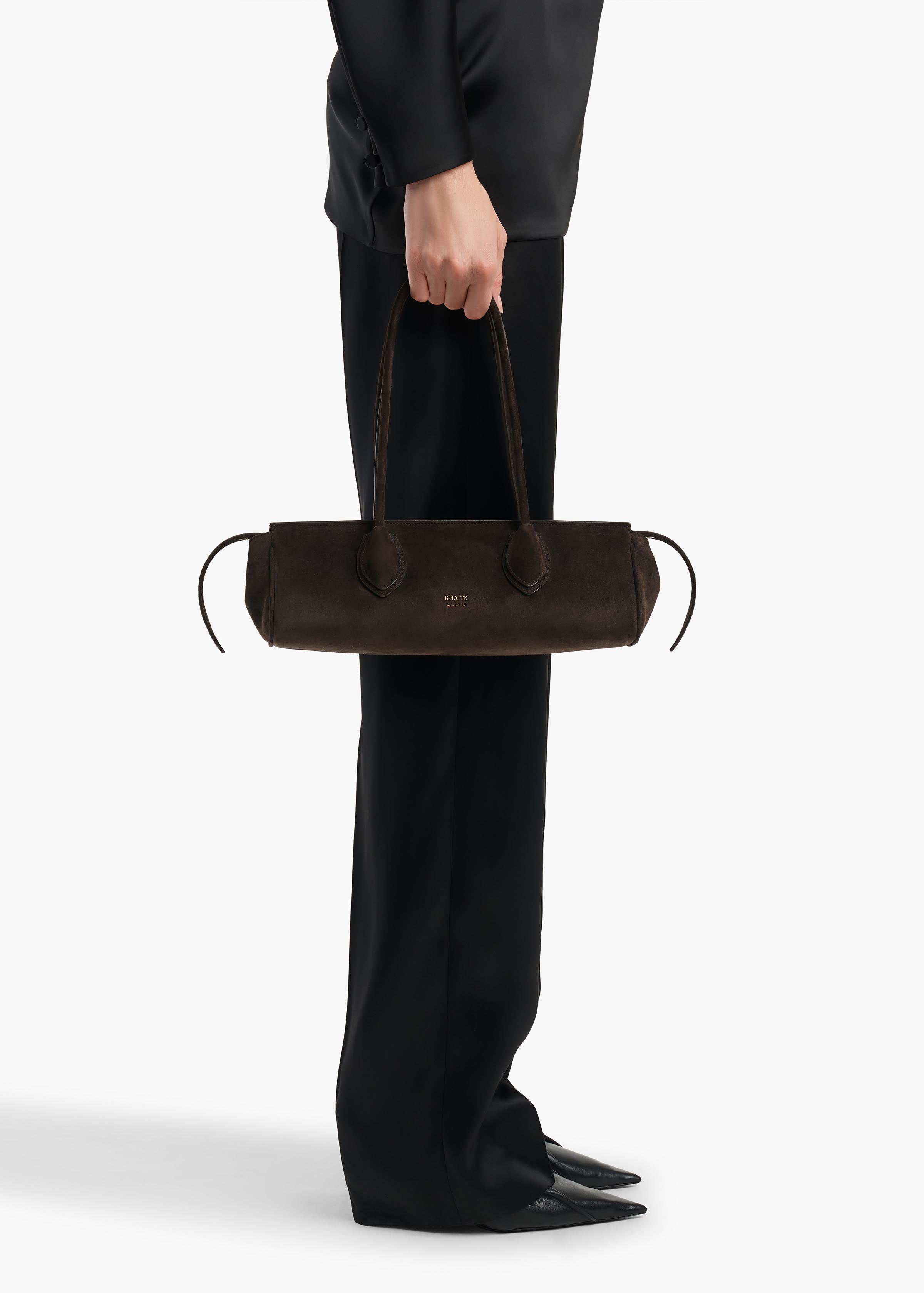DONNA SOFT HANDBAG EBANO H2057 726 893 E