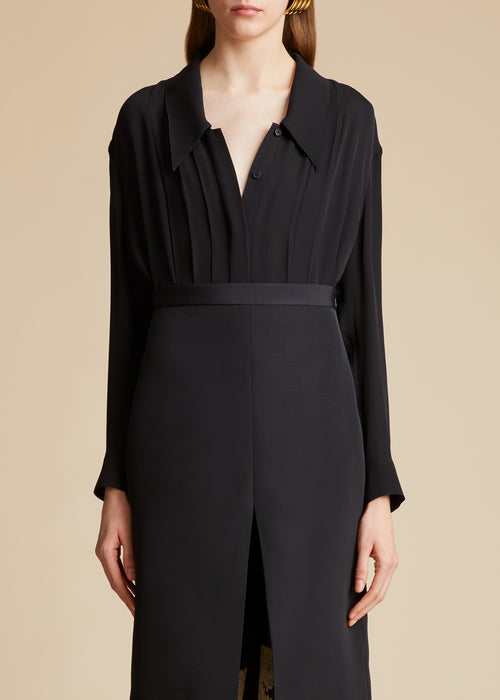 The Dorian Top in Black