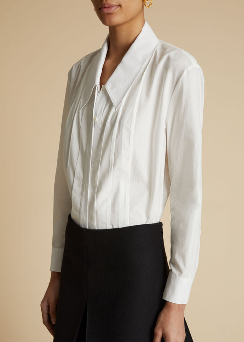 The Dorian Top in White