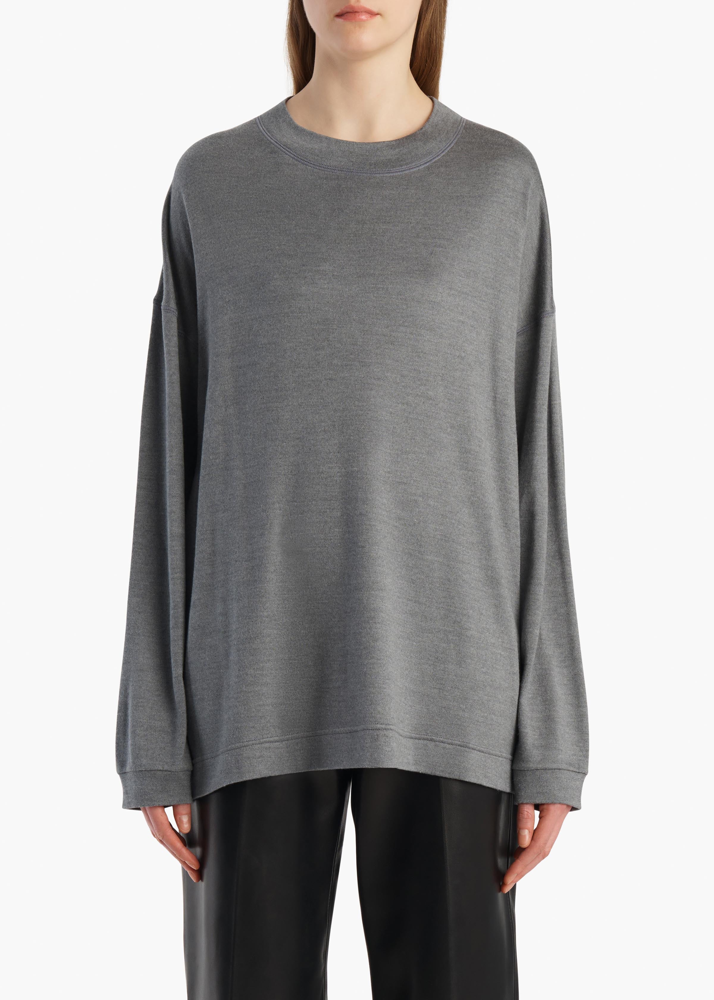 Dylan Top in Heather Grey