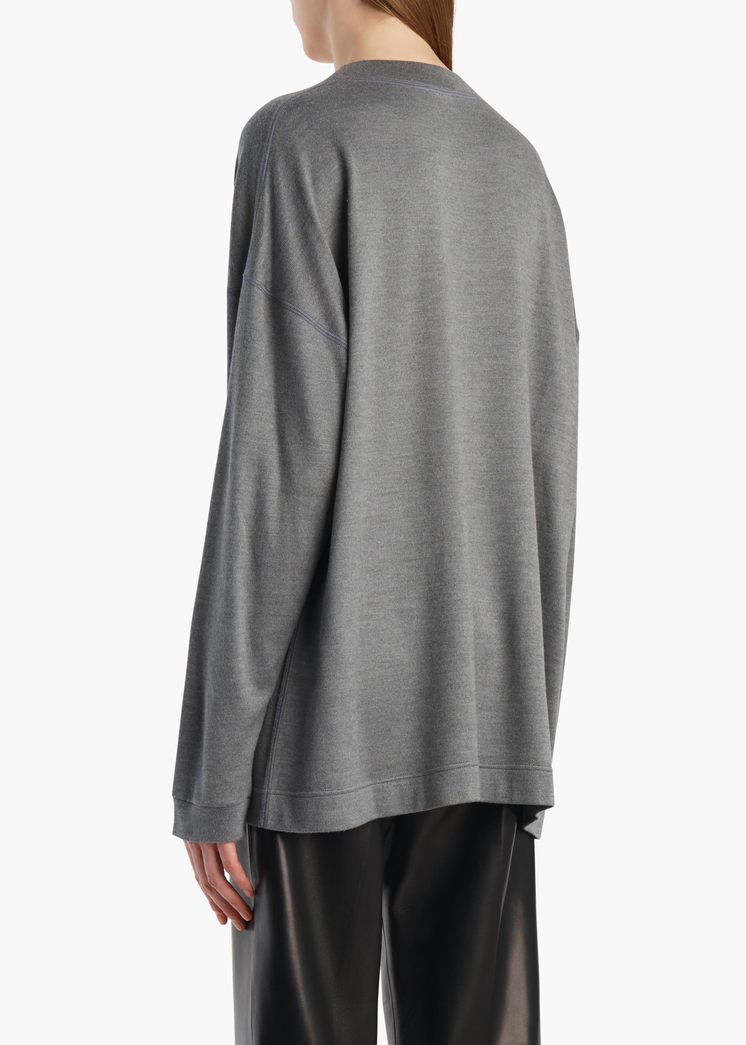 Dylan Top in Heather Grey