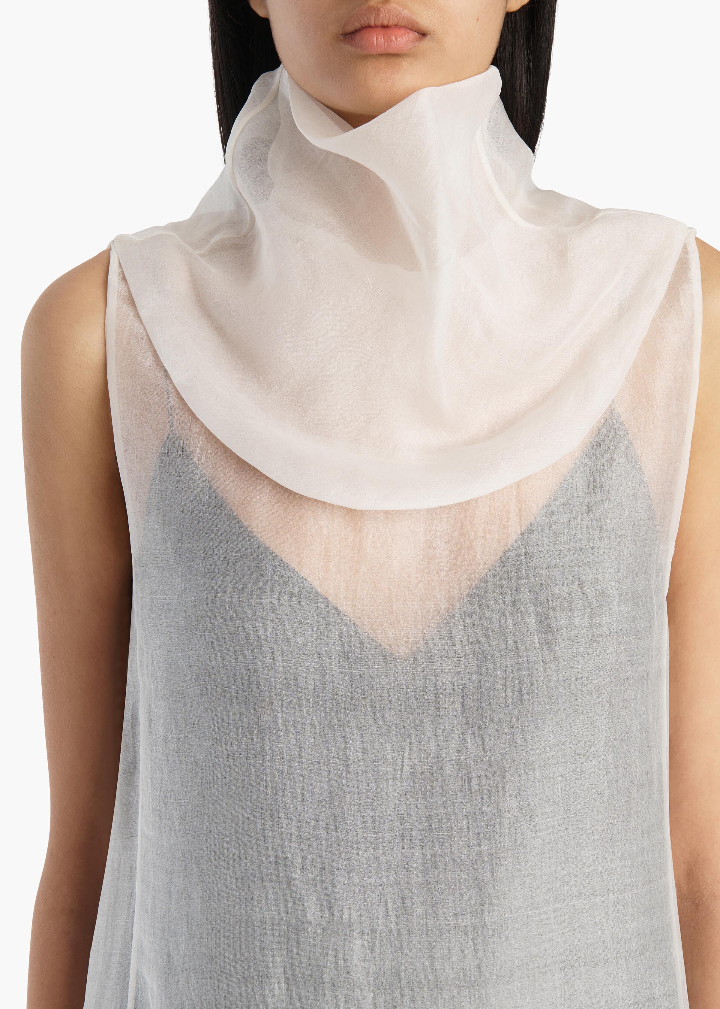 Elva Dress in Chalk