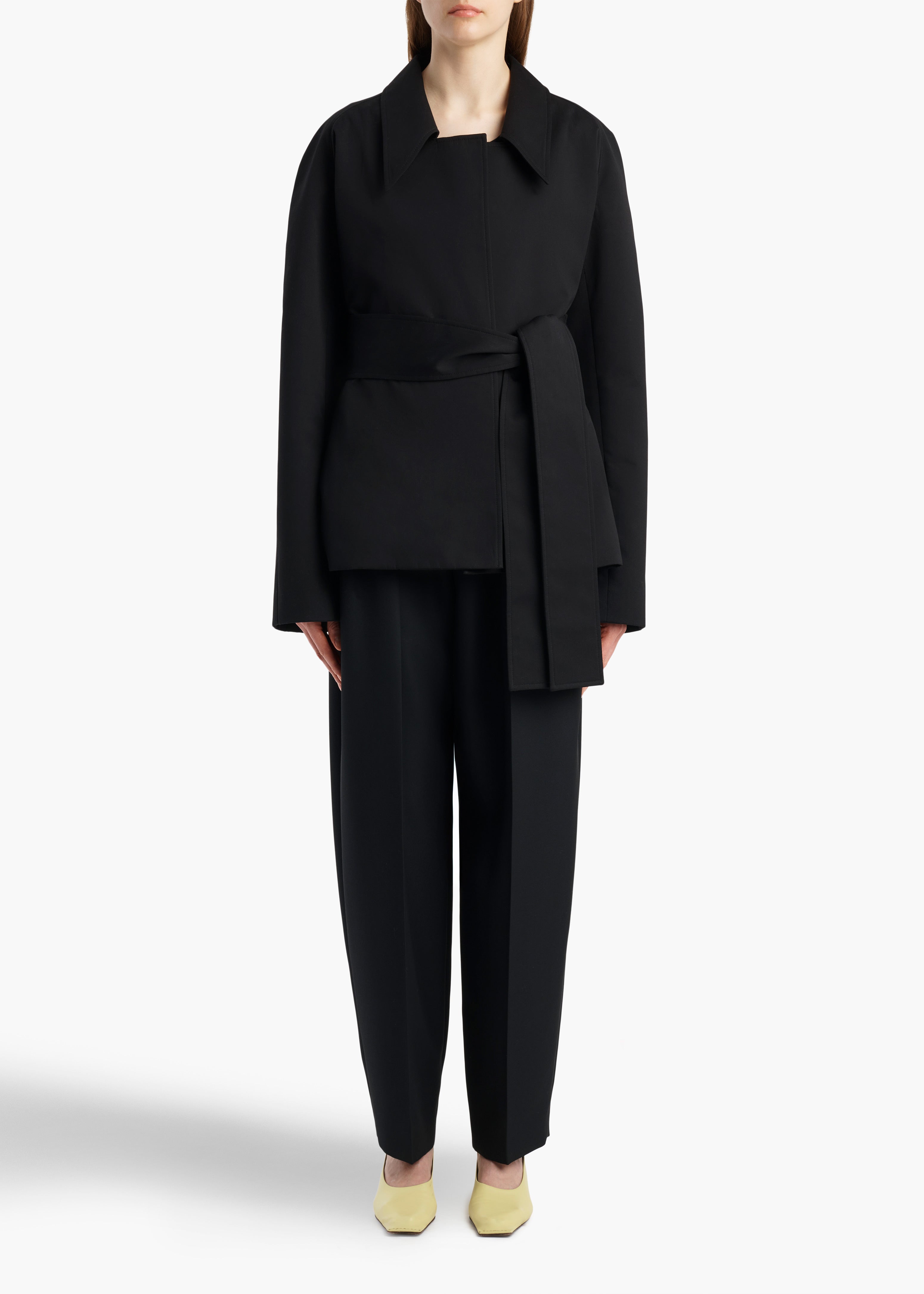 KHAITE  - Emint Jacket in Black