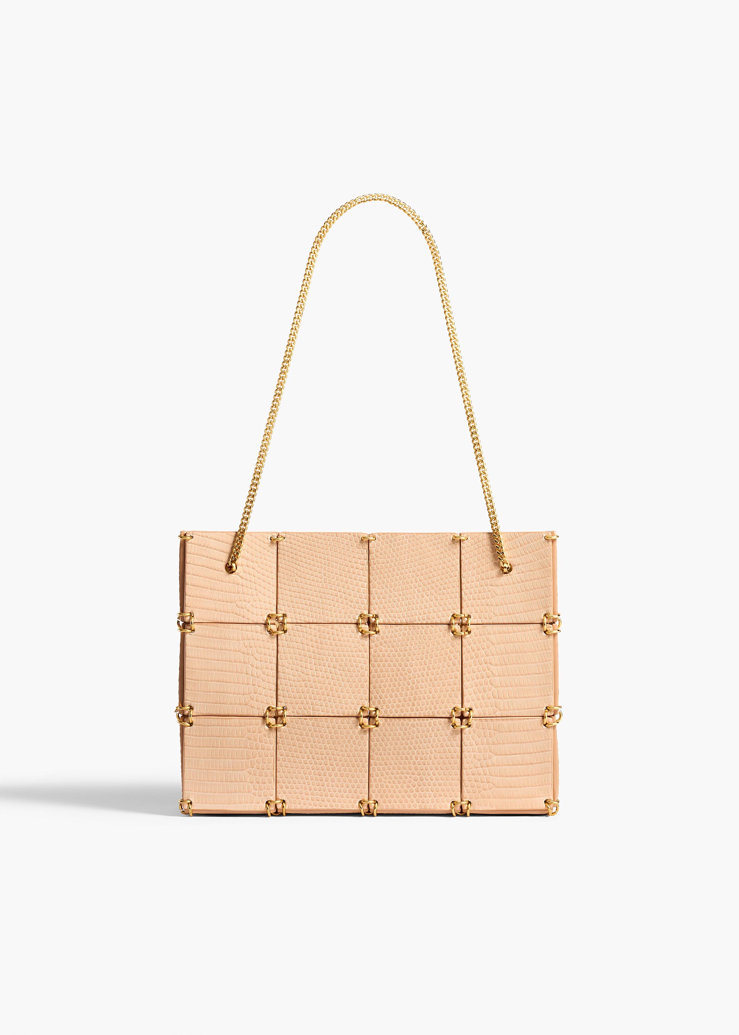 KHAITE  - Mini Emma Bag in Desert Sand Lizard