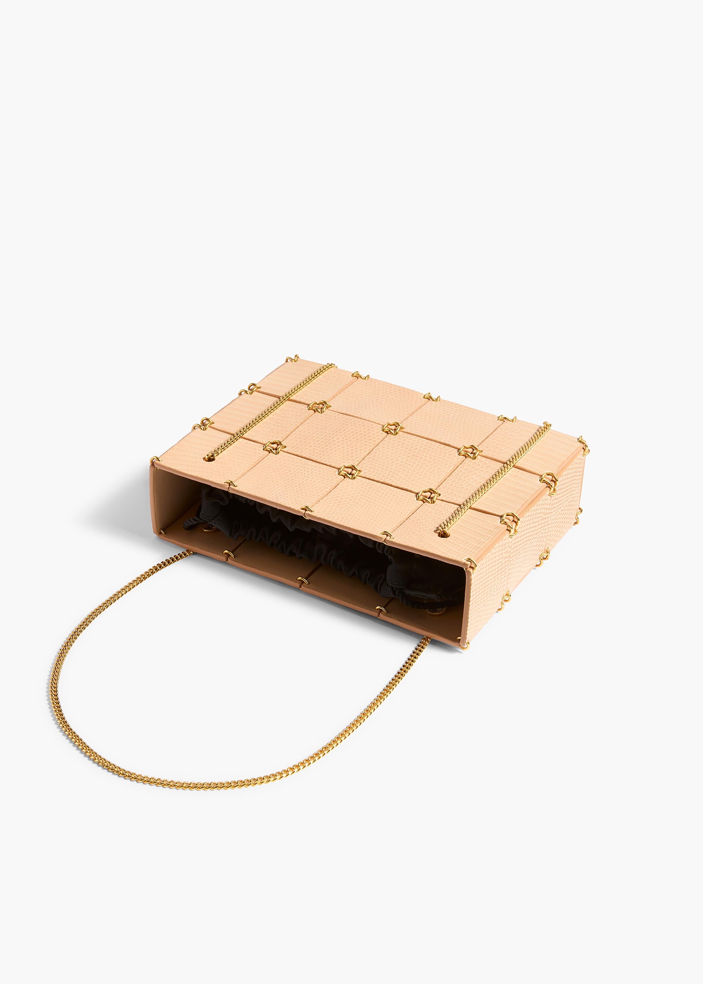 KHAITE  - Mini Emma Bag in Desert Sand Lizard
