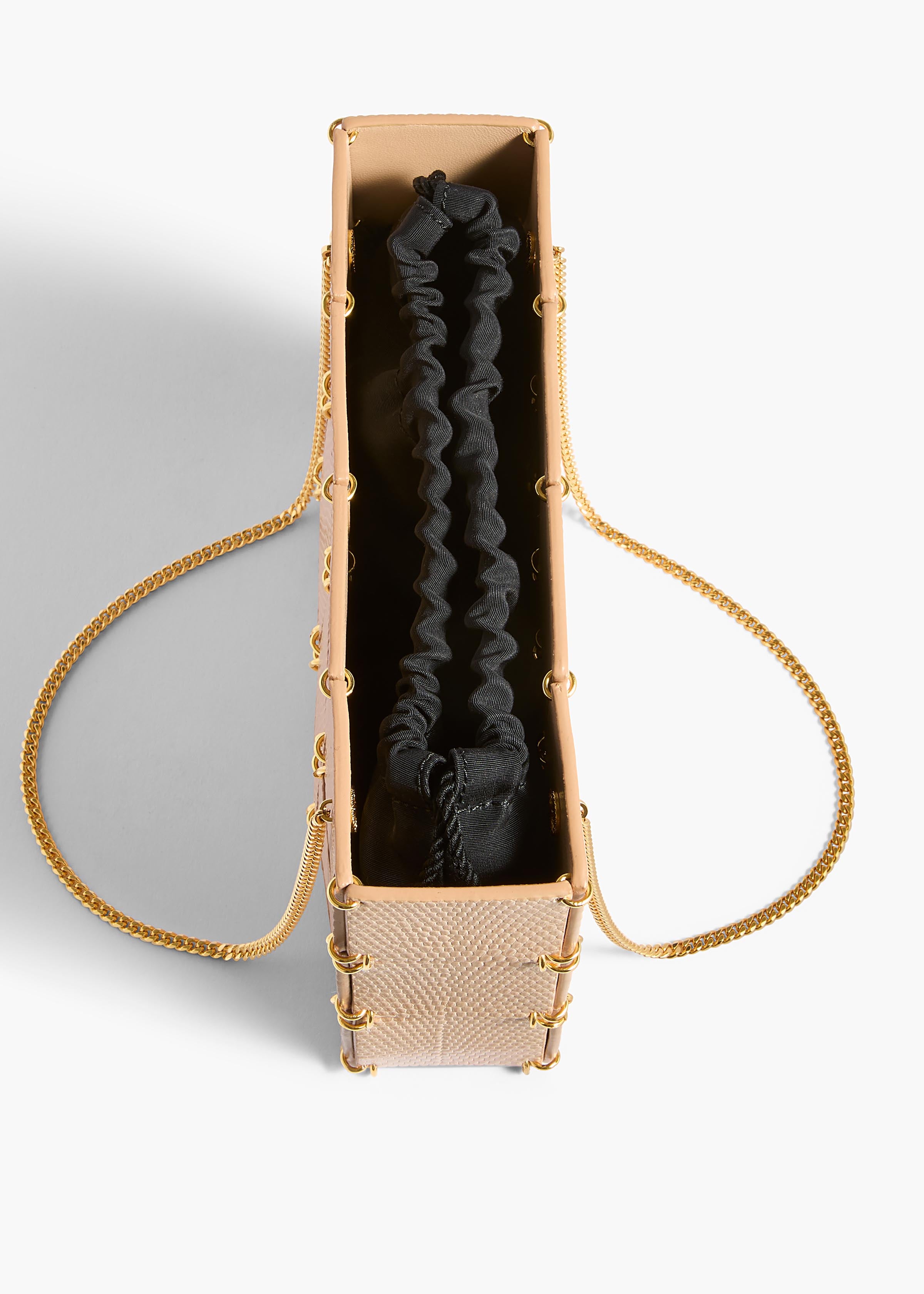KHAITE  - Mini Emma Bag in Desert Sand Lizard