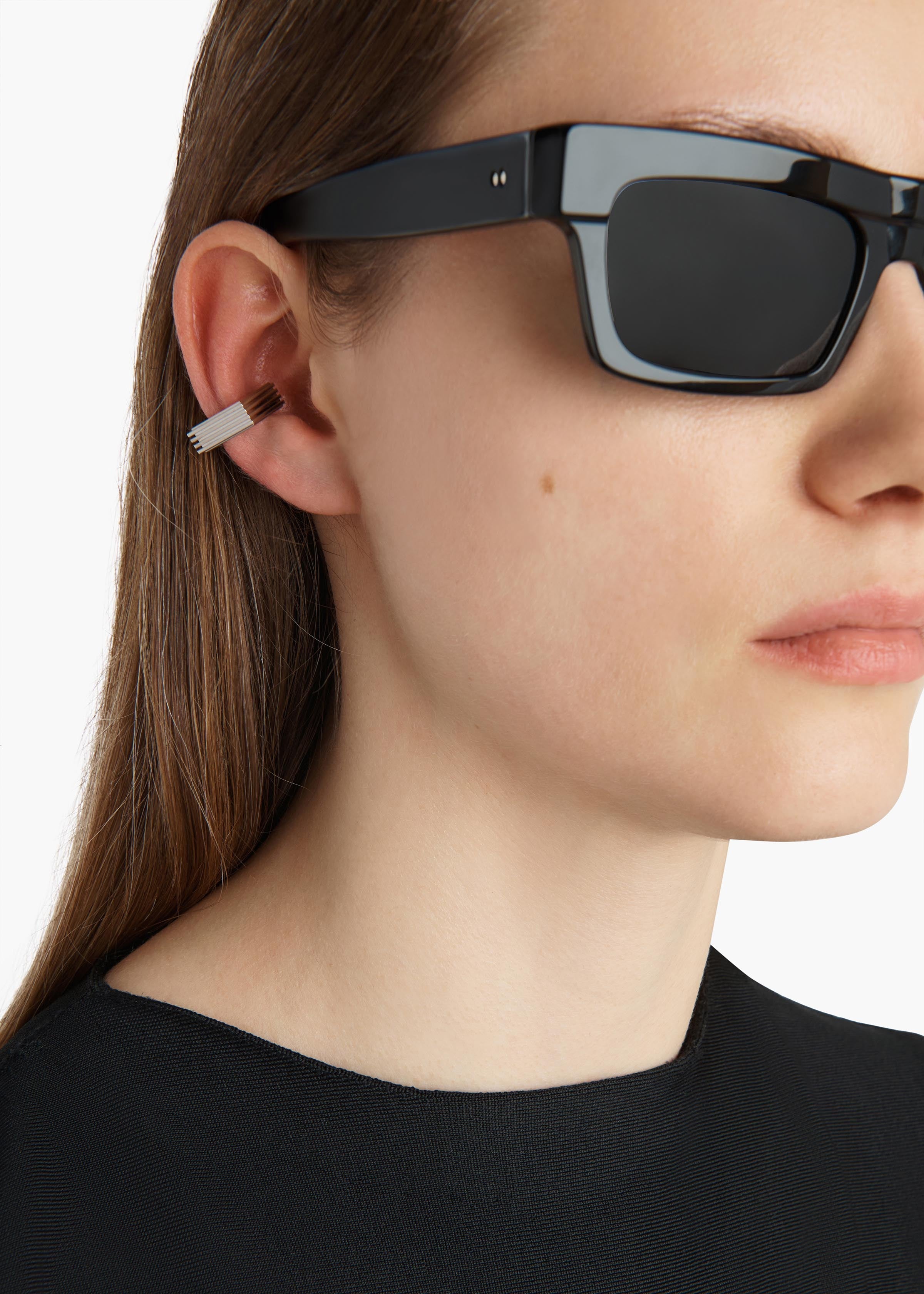 Empire Ear Cuffs in Silver