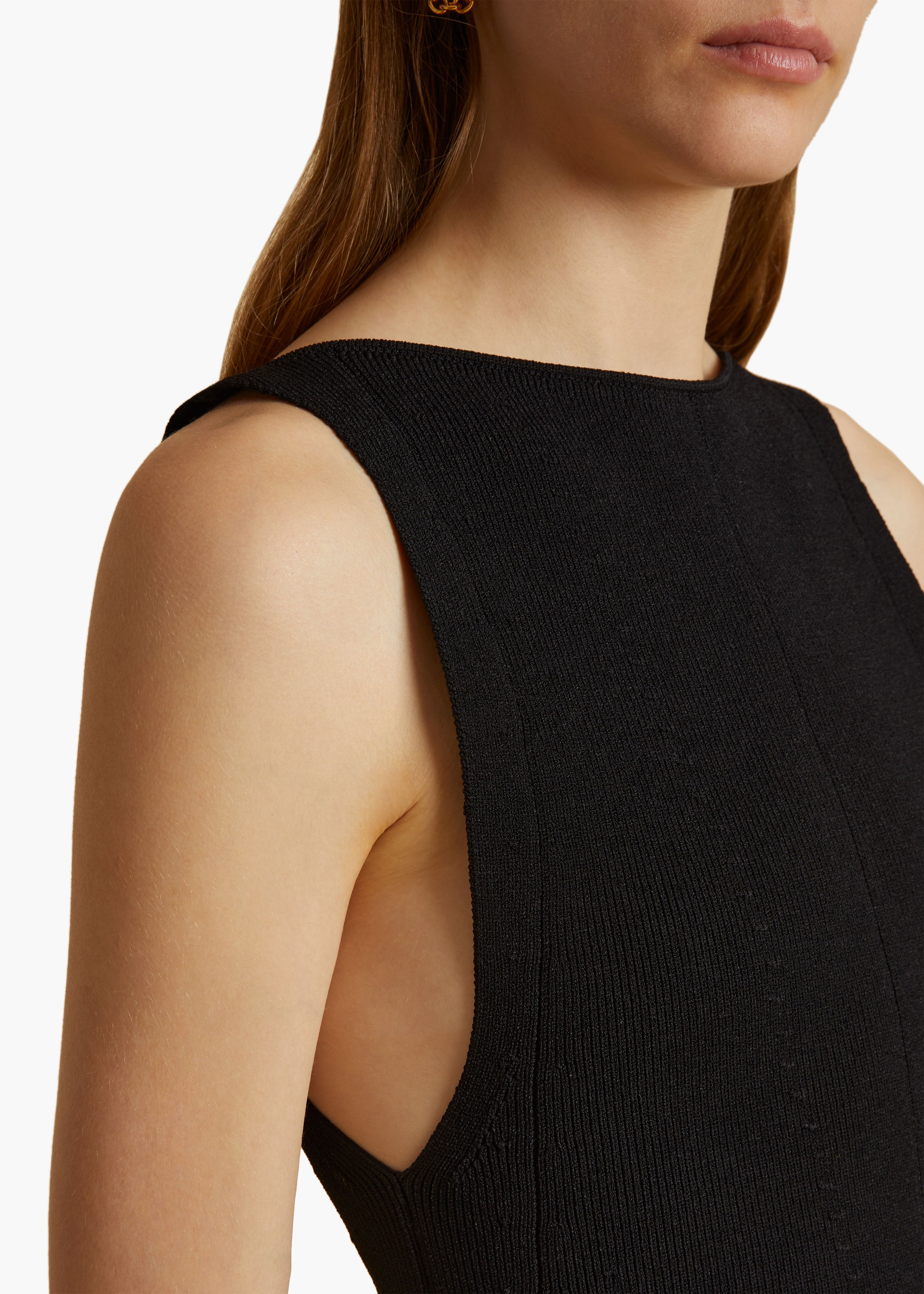 KHAITE LLC - Evelyn Top in Black