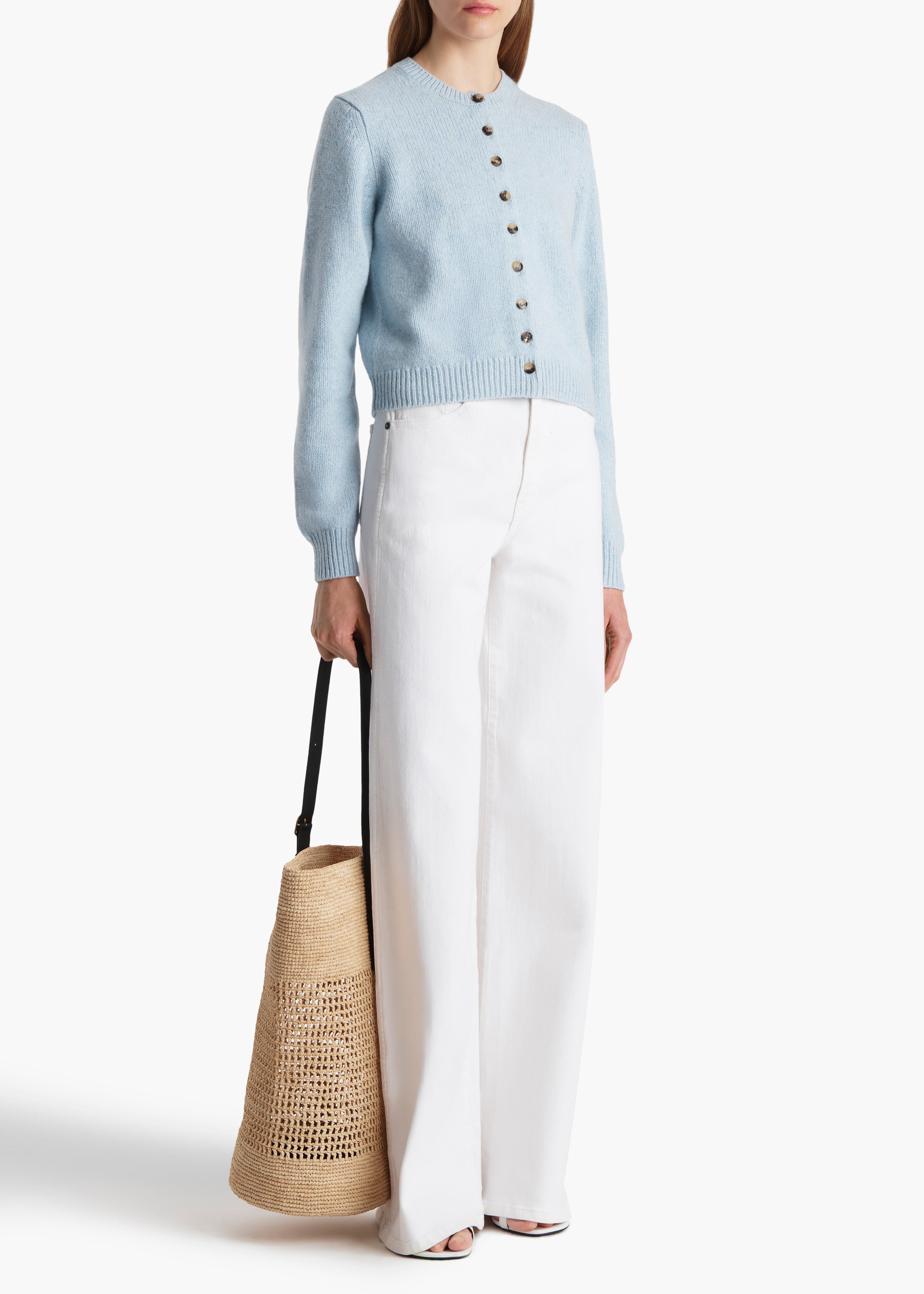 Everheart Cardigan in Atmosphere STYLED VIEW