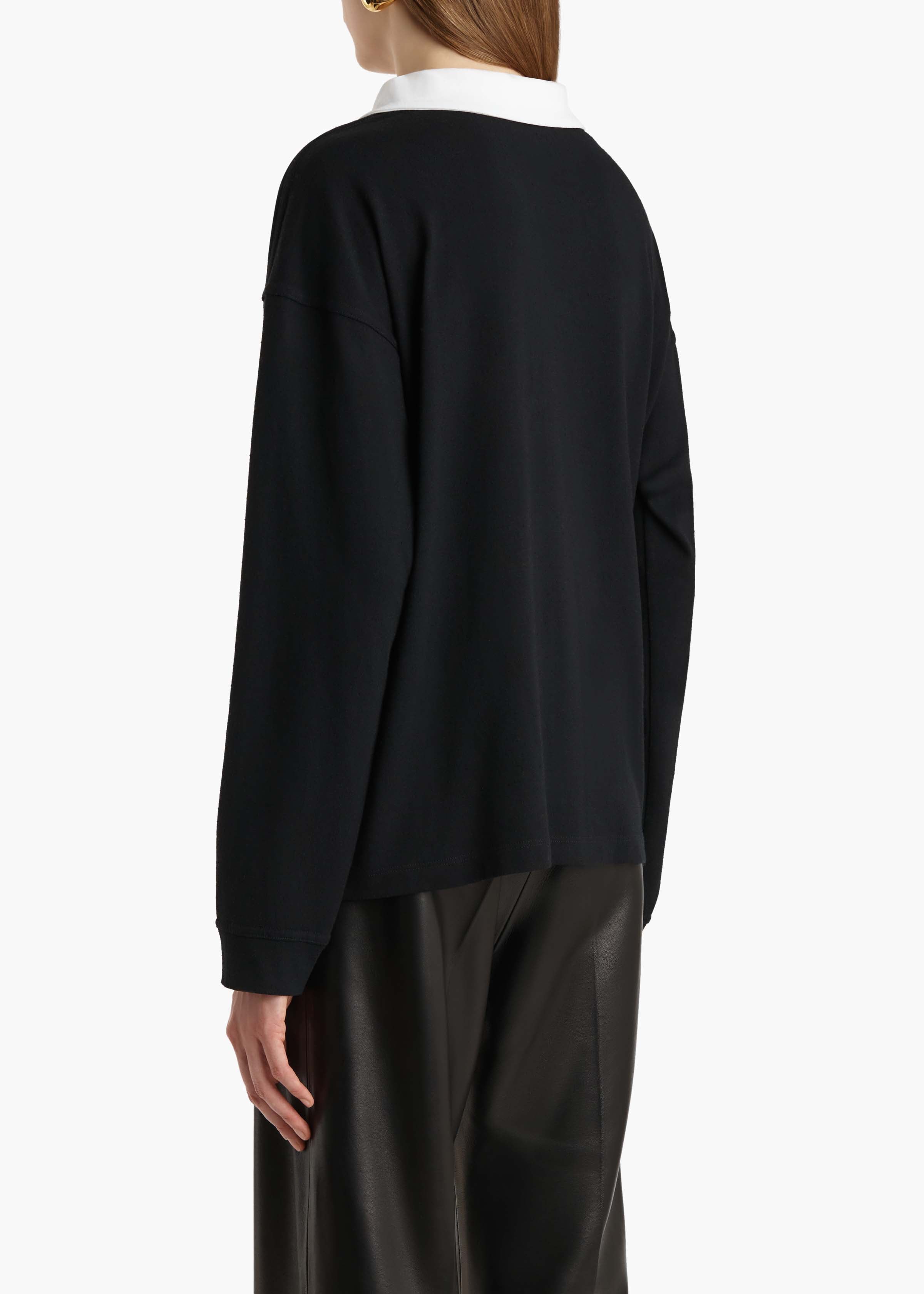 Faithful Top in Black and White – KHAITE