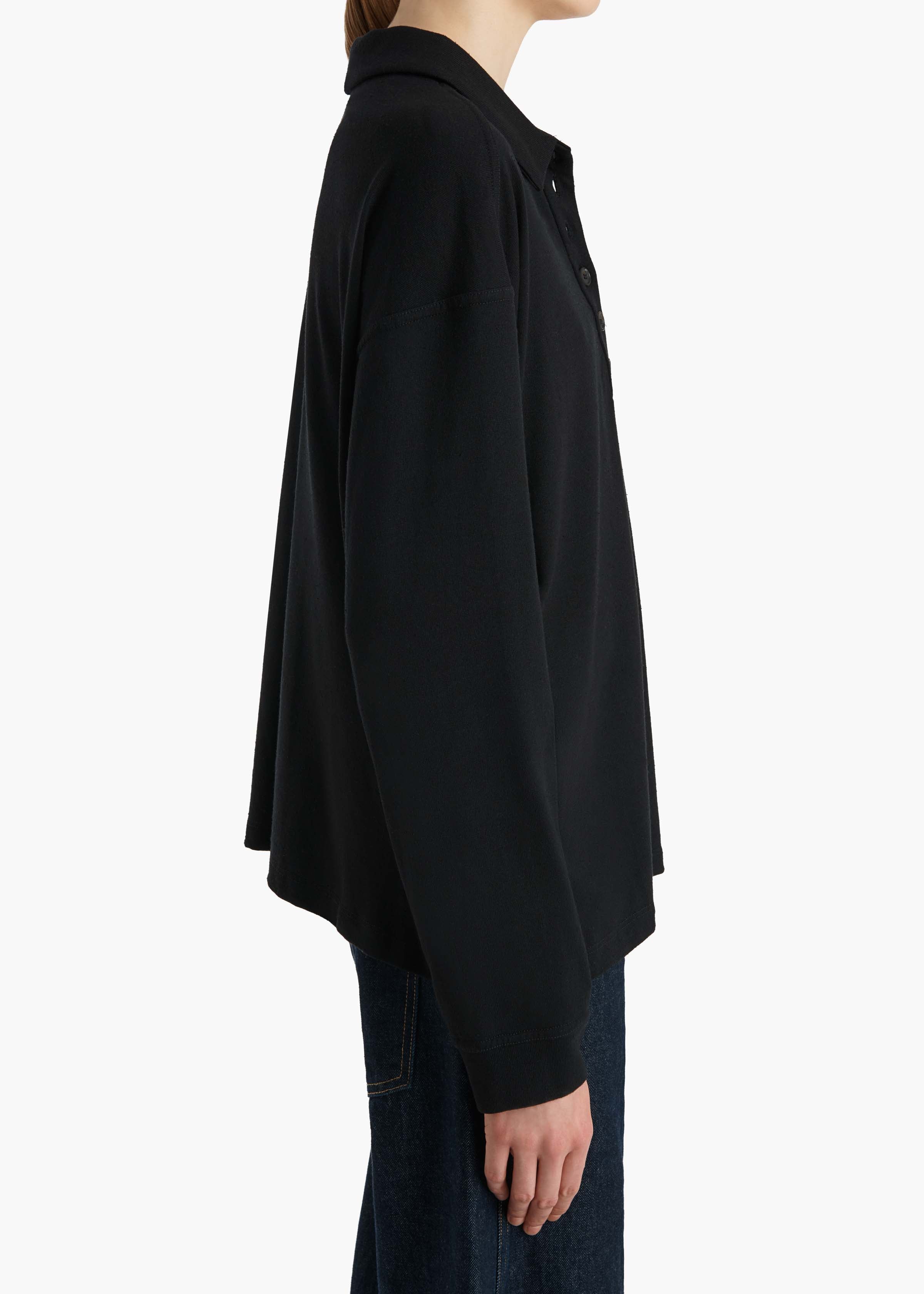 Faithful Top in Black – KHAITE