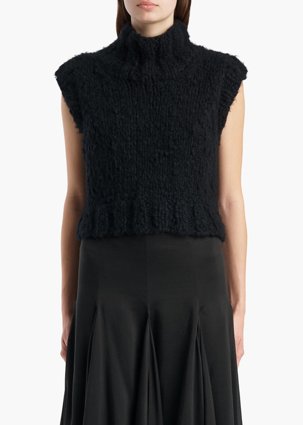 Fawn Top in Black