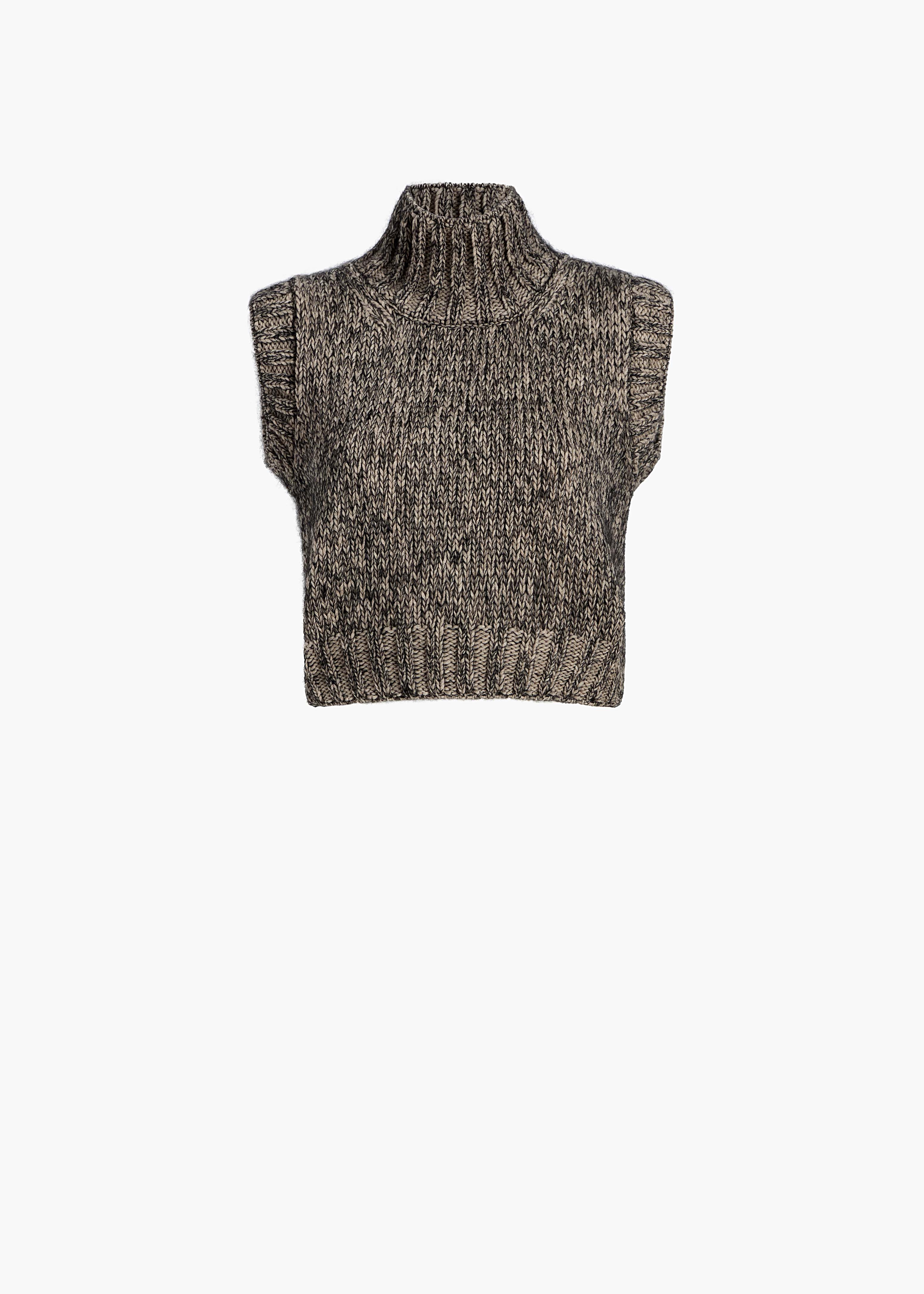 FAWN TOP SEPIA BLACK MULTI 18350675 792 GHOST