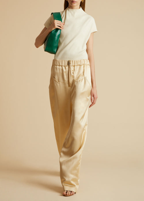 The Elena Bag in Forest Green Vintage Calf Leather