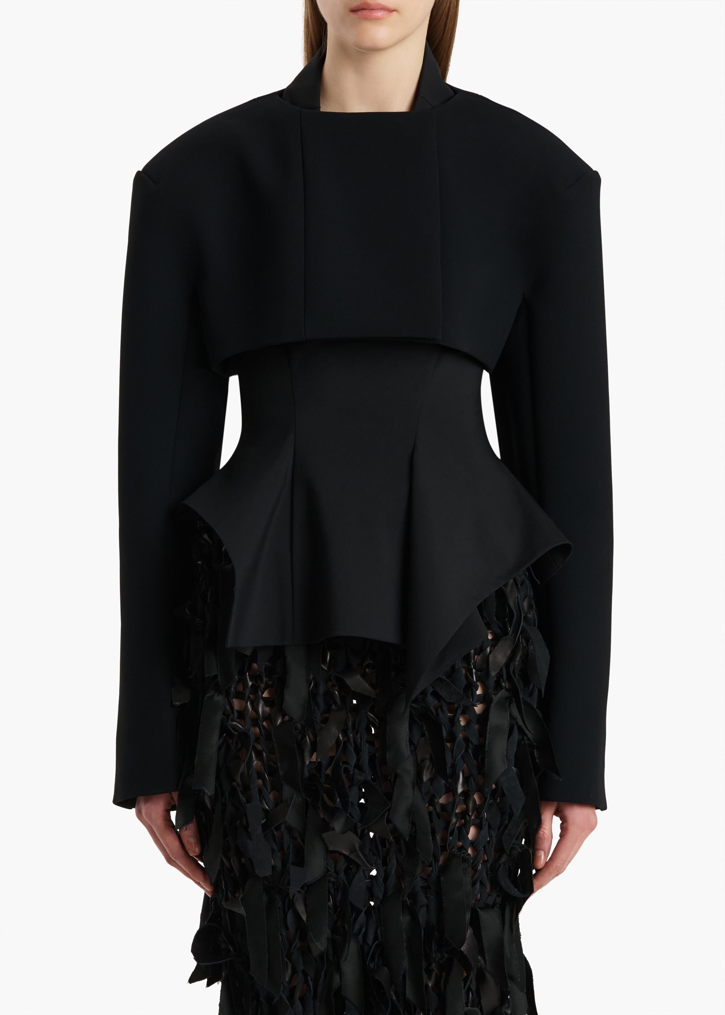 Fenla Jacket in Black – KHAITE