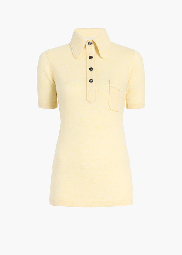 FINNA TOP PALE YELLOW 18493722 615 GHOST