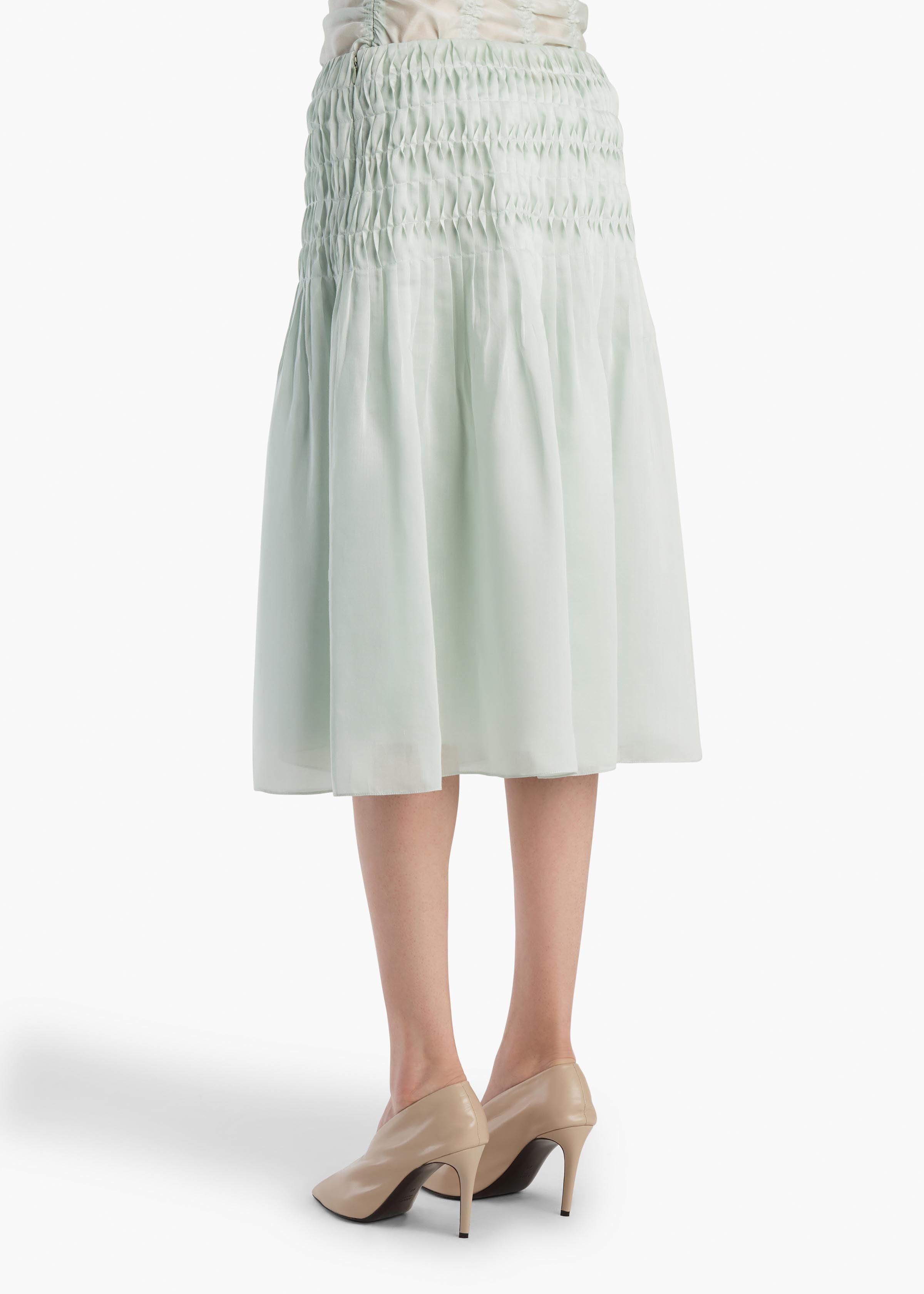 Florence Skirt in Ice Green