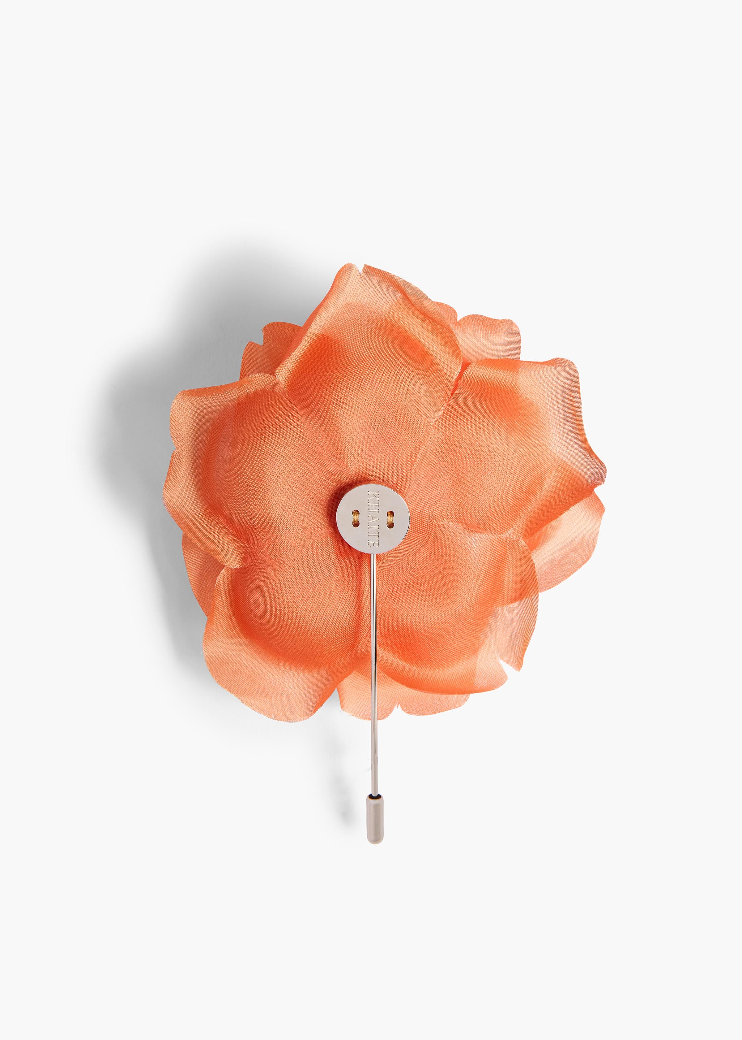 Frankie Floral Brooch in Orange