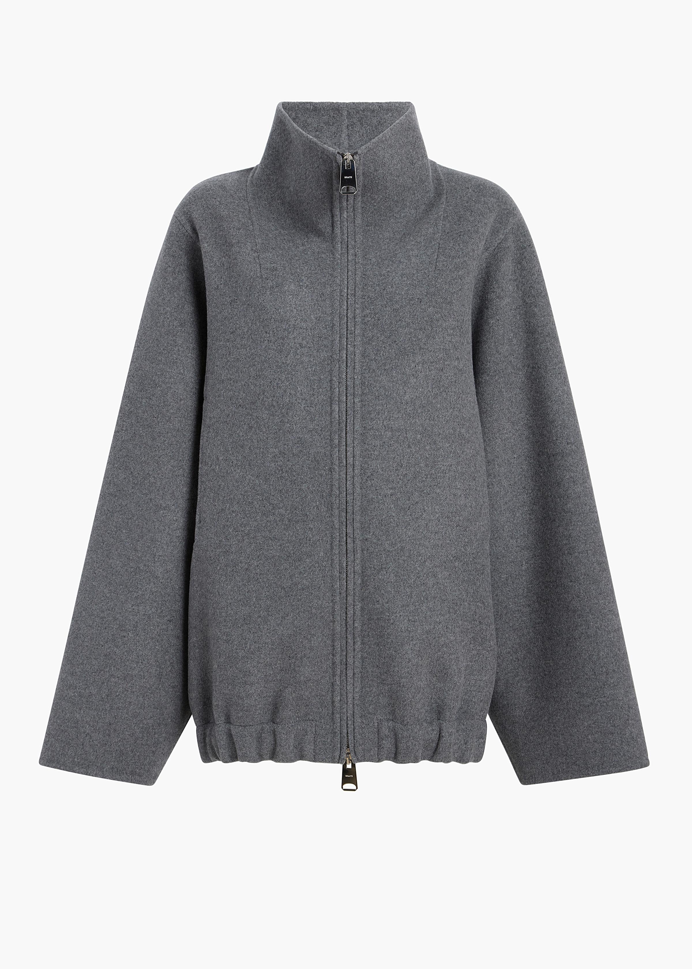 Garret Jacket in Grey Melange