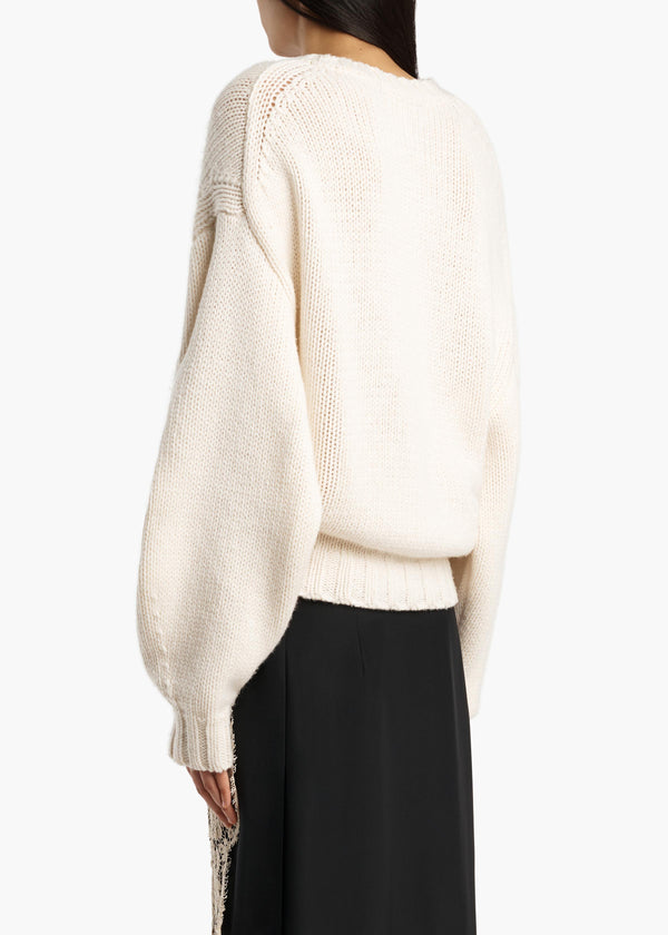 GEMMA SWEATER IVORY 18273645 101 C