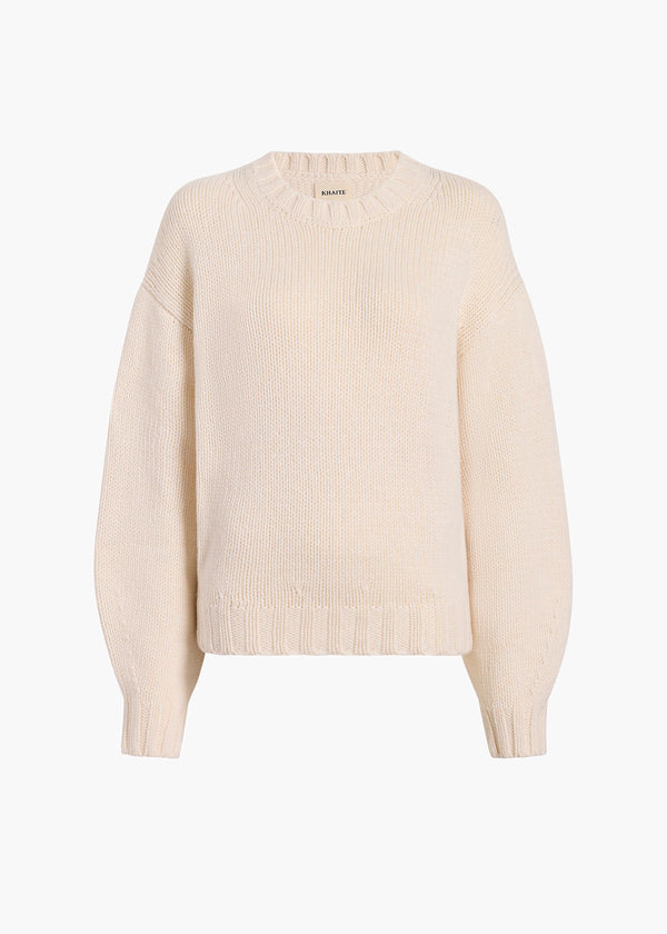 GEMMA SWEATER IVORY 18273645 101 GHOST