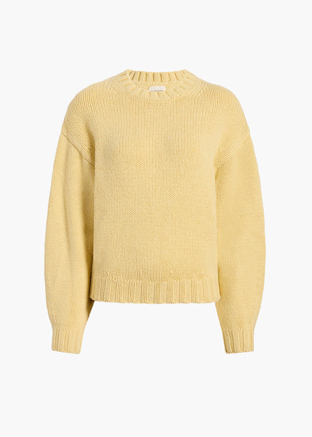 Gemma Sweater in Light Yellow