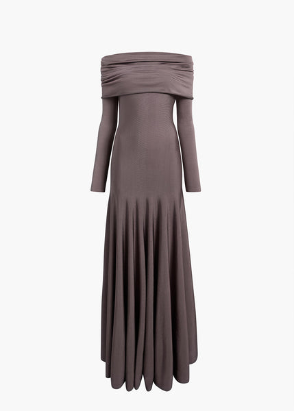 knee length dresses for ladies Genesis Crystal Love Elements, Heather Grey / Xs