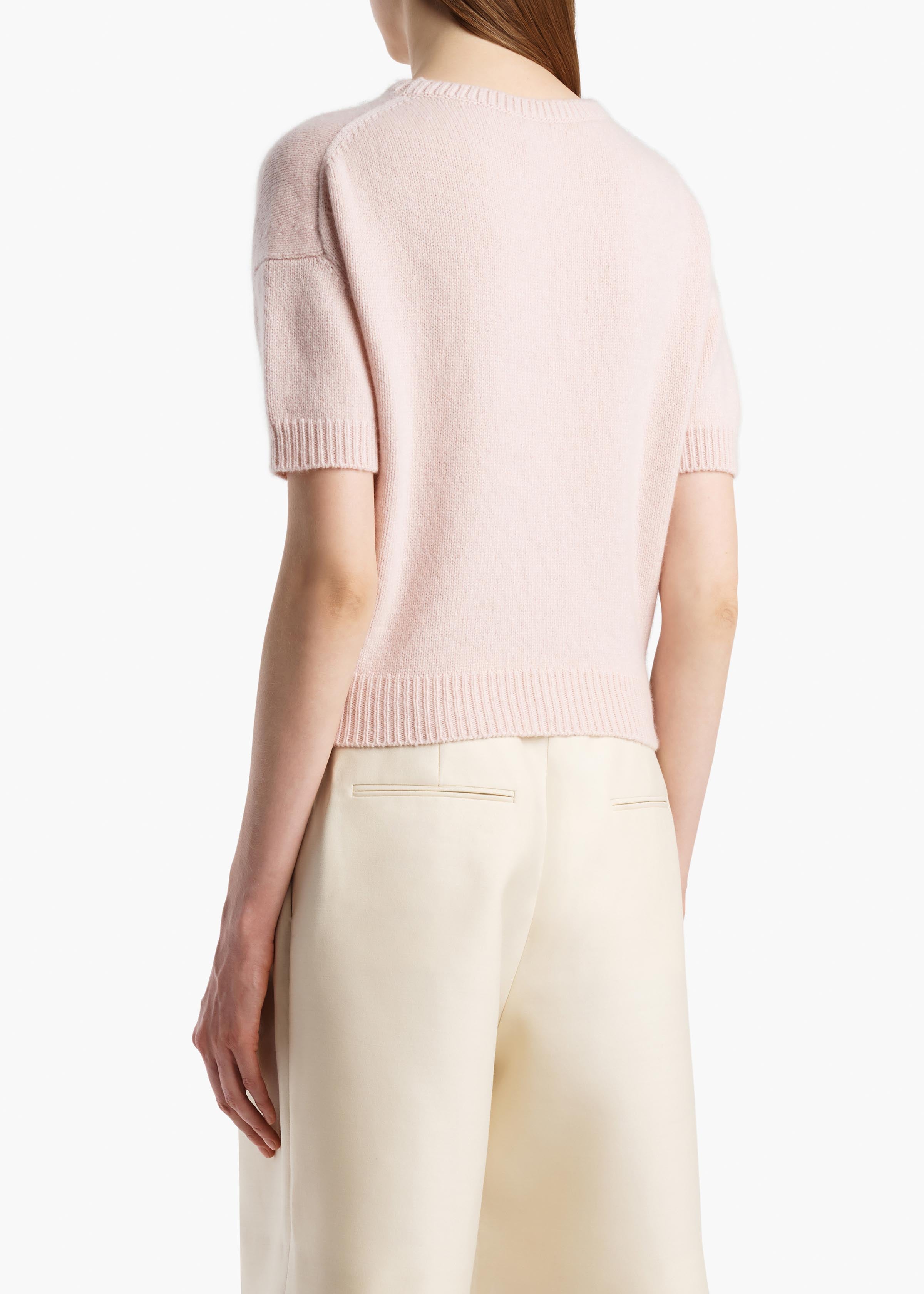Golden Sweater in Dusty Rose