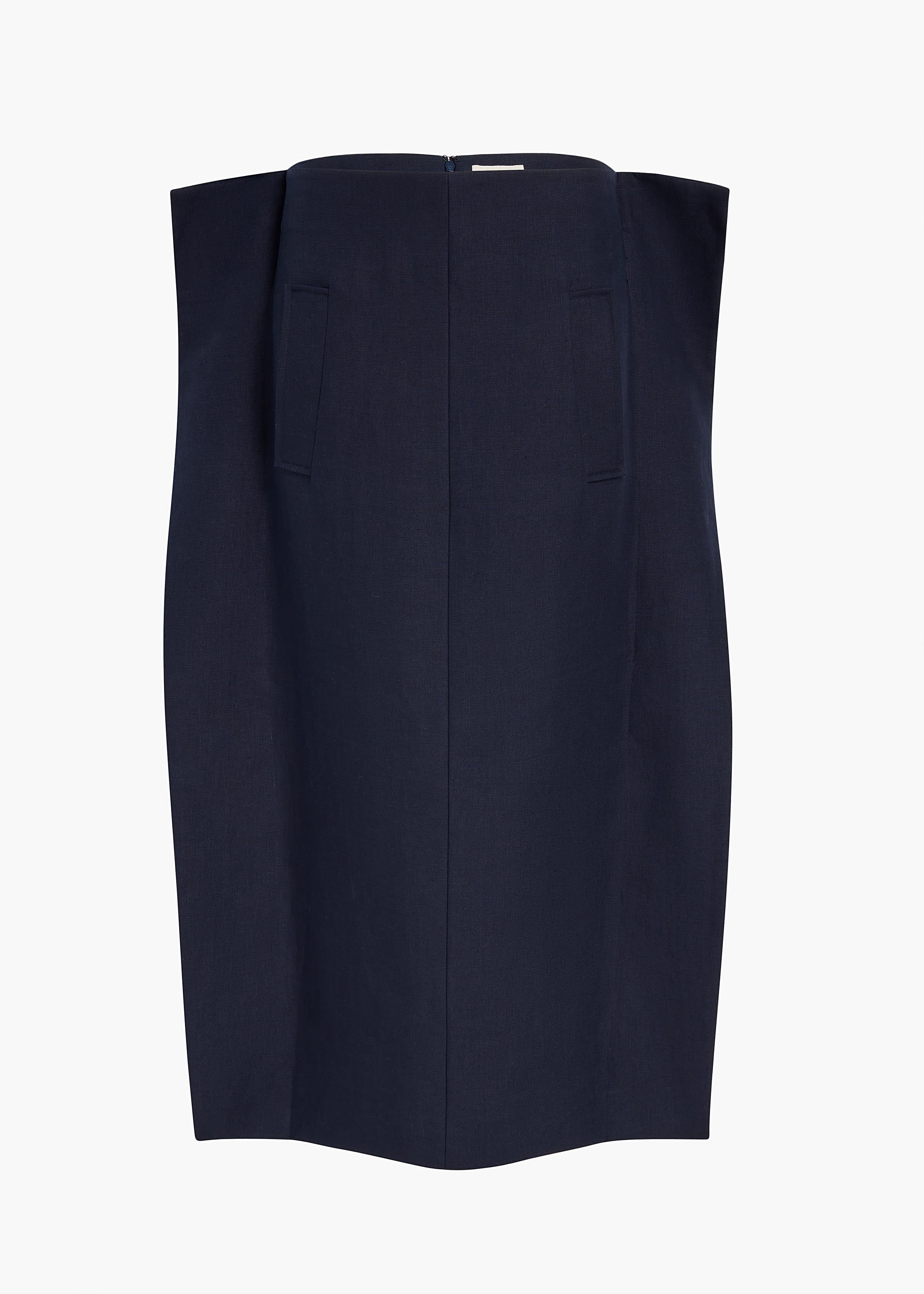 GORGI SKIRT DARK NAVY 4180218 979 GHOST